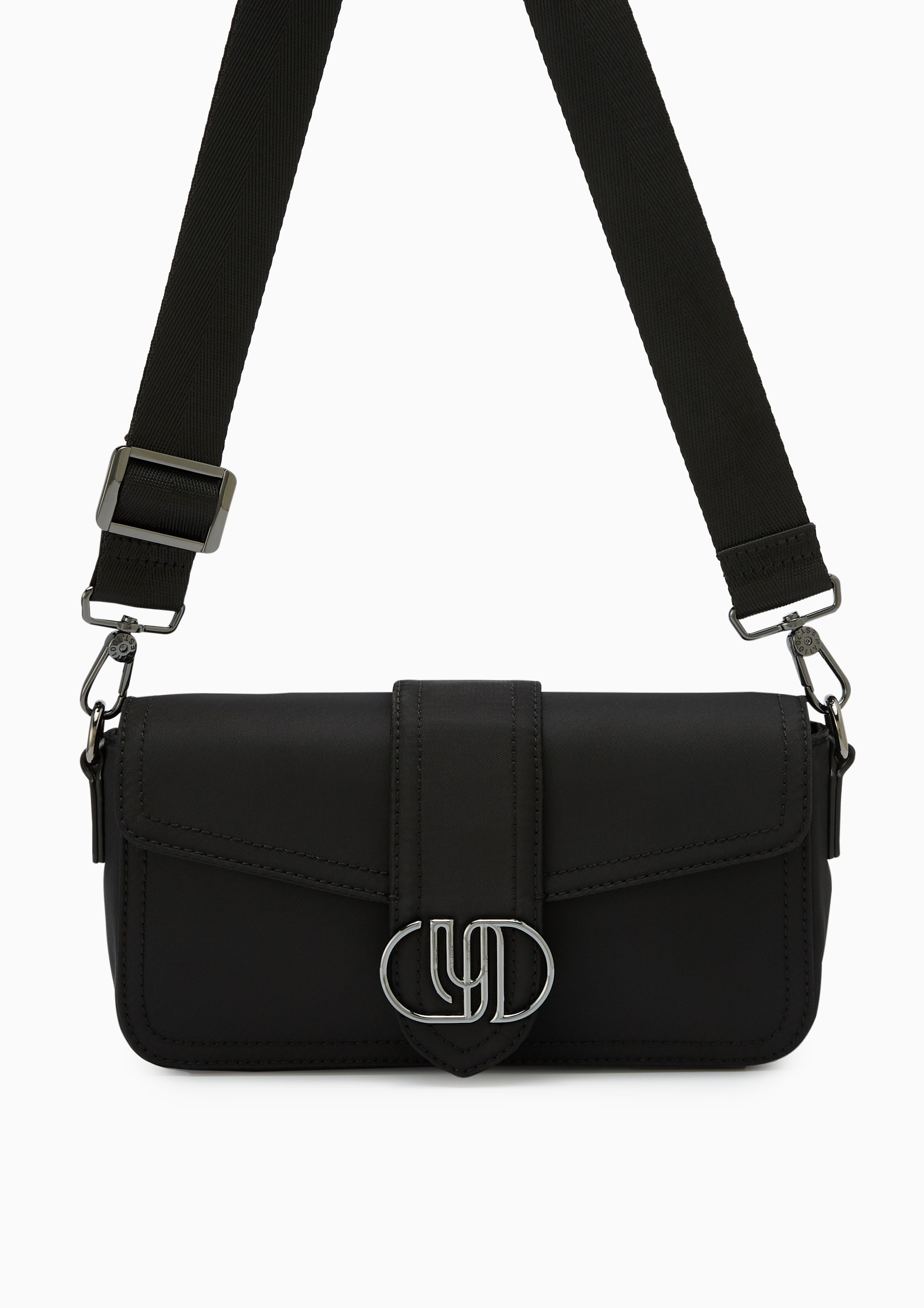 Vatican M Crossbody Bag Black - Lyn TH