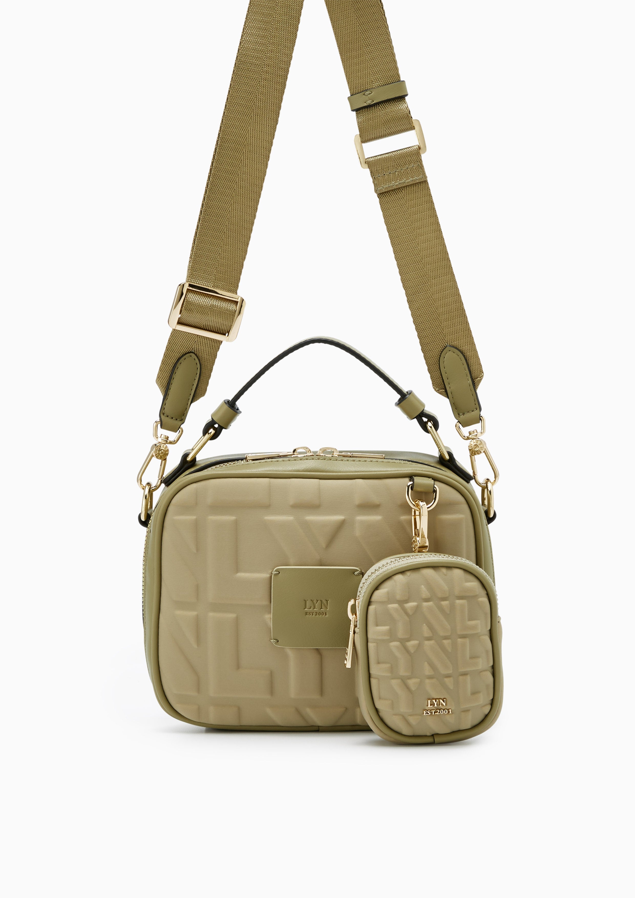 Sheen Top Handbag Green - Lyn TH