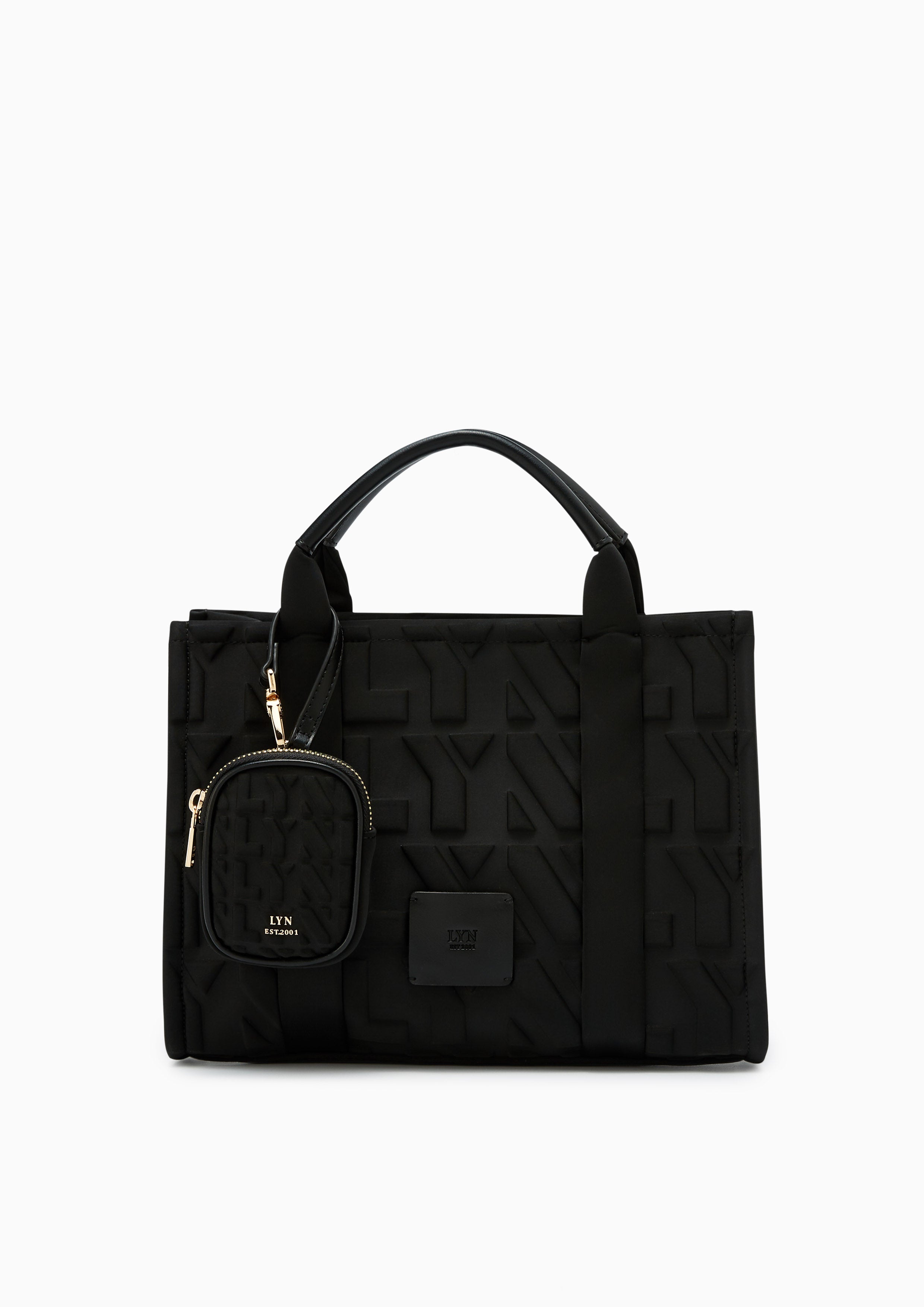 Sheen L Tote Bag Black - Lyn TH