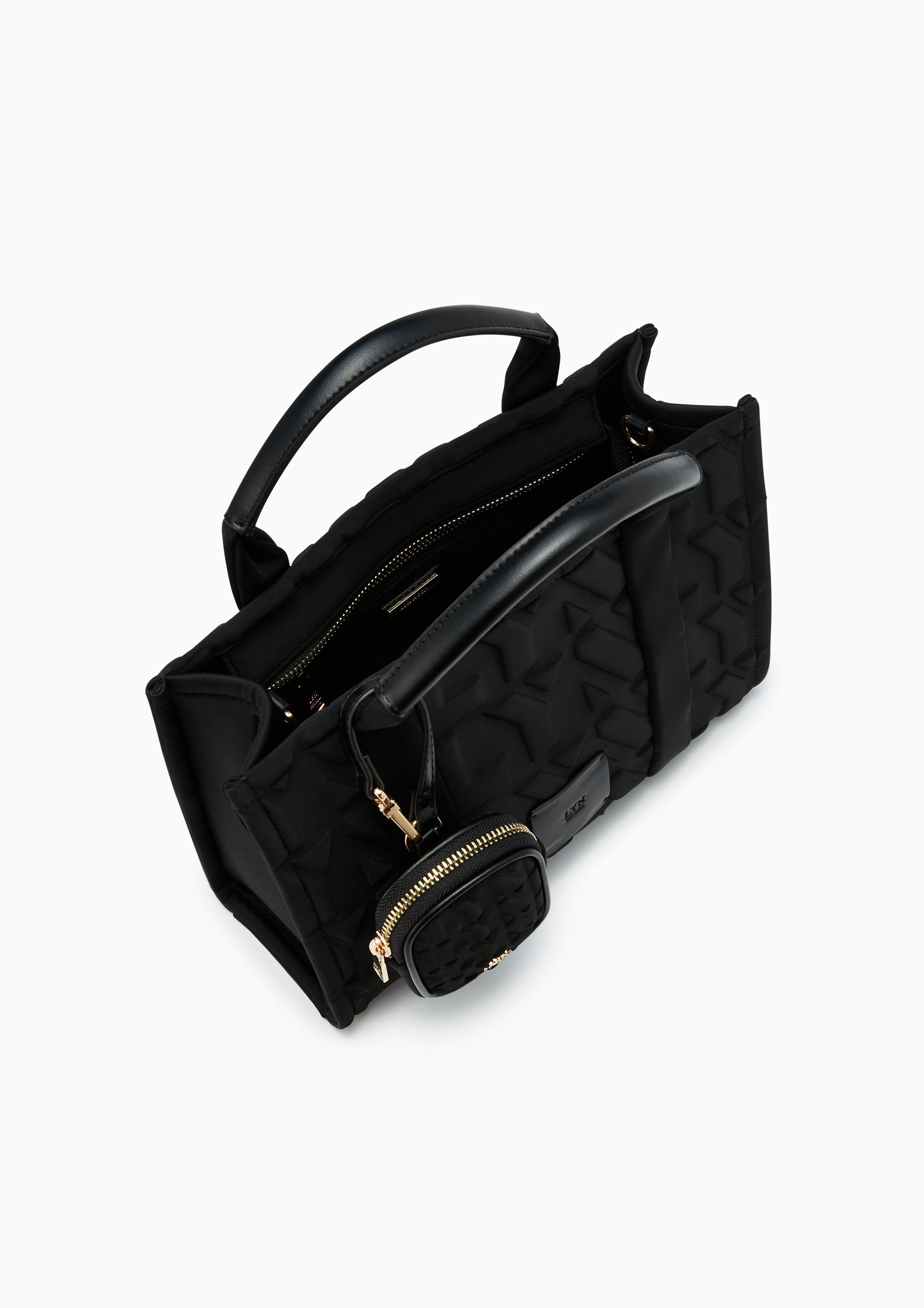 Sheen L Tote Bag Black - Lyn TH