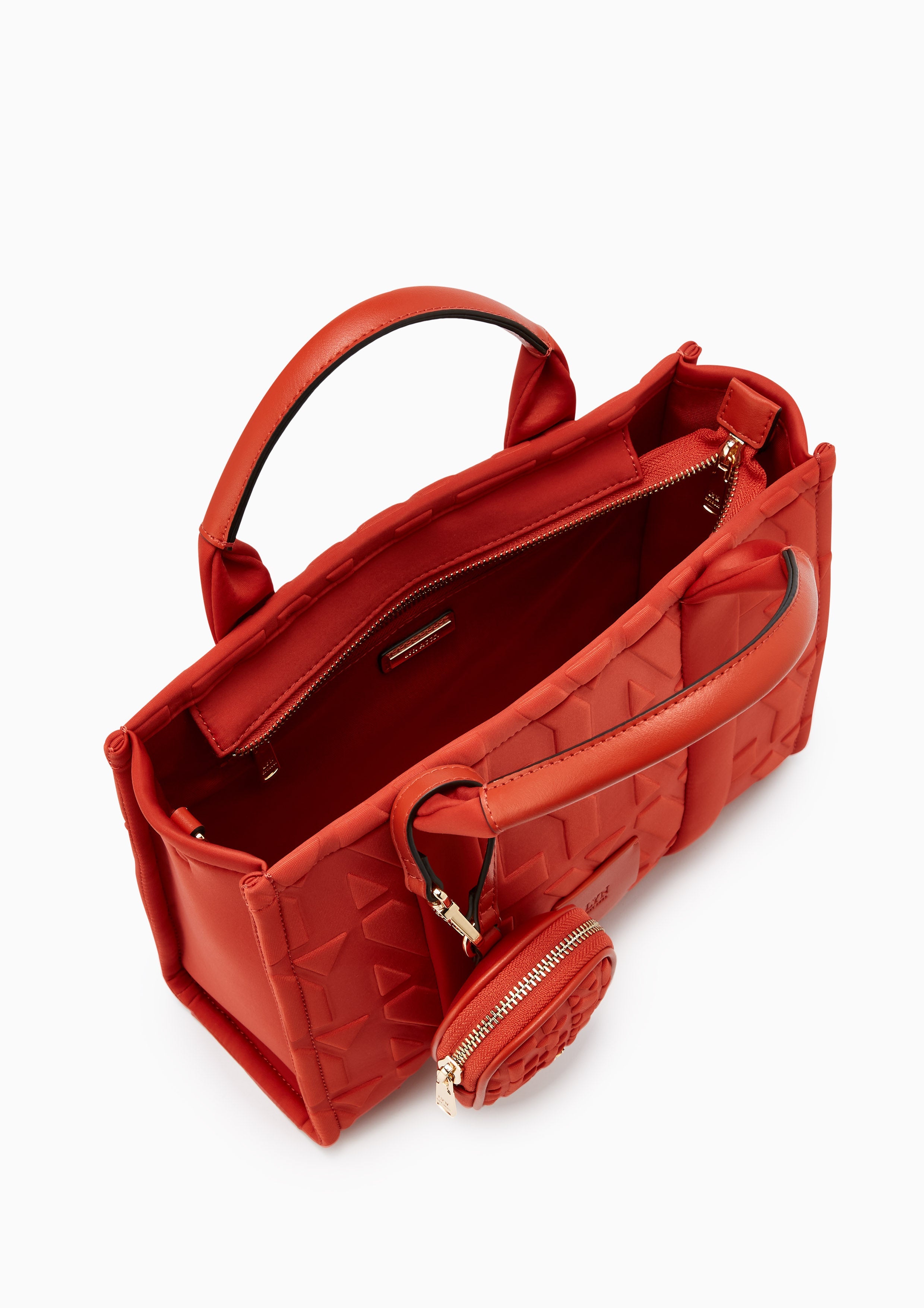 Sheen L Tote Bag Dark Orange - Lyn TH