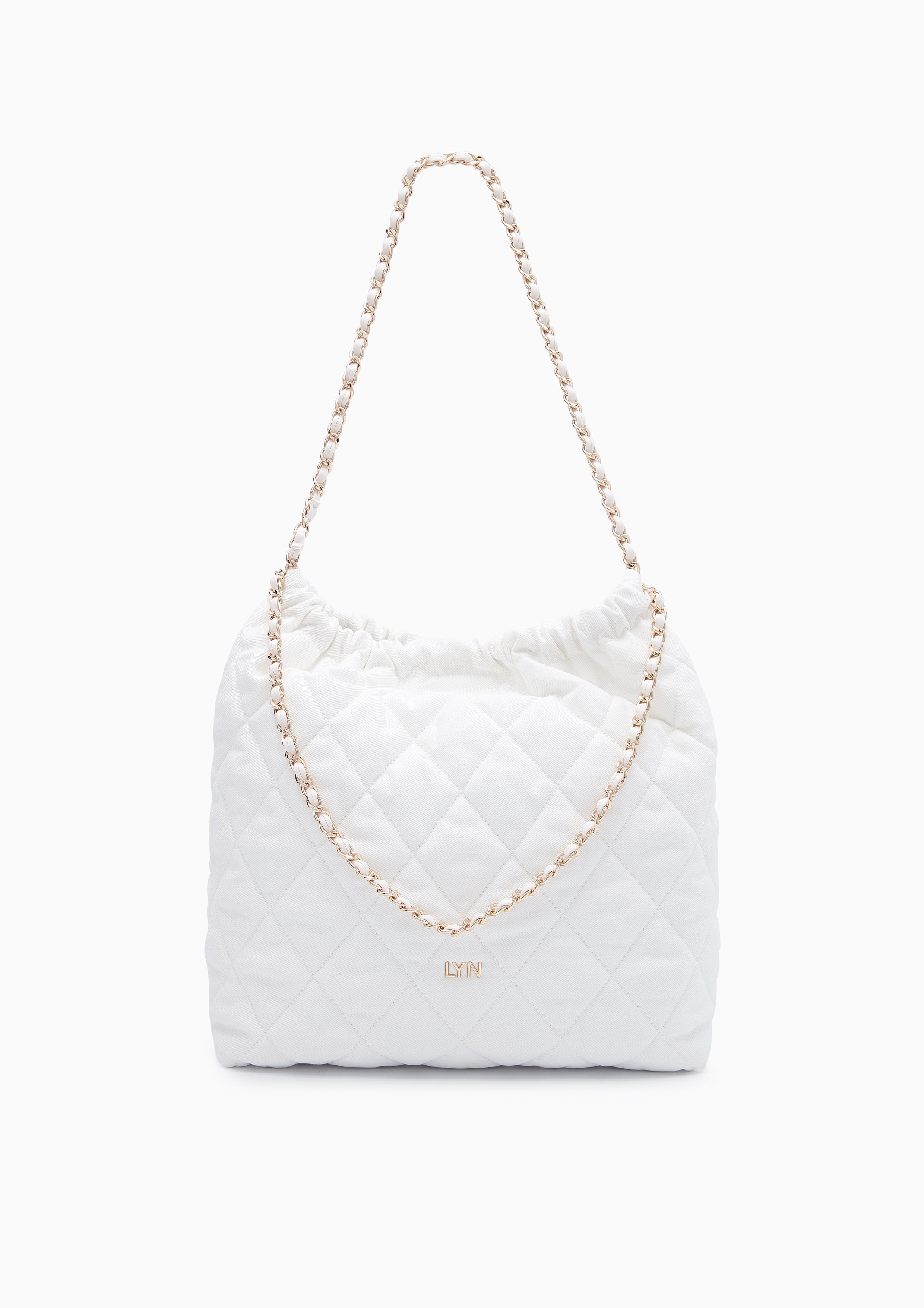 Lora XI Tote Bag Off-White - Lyn TH