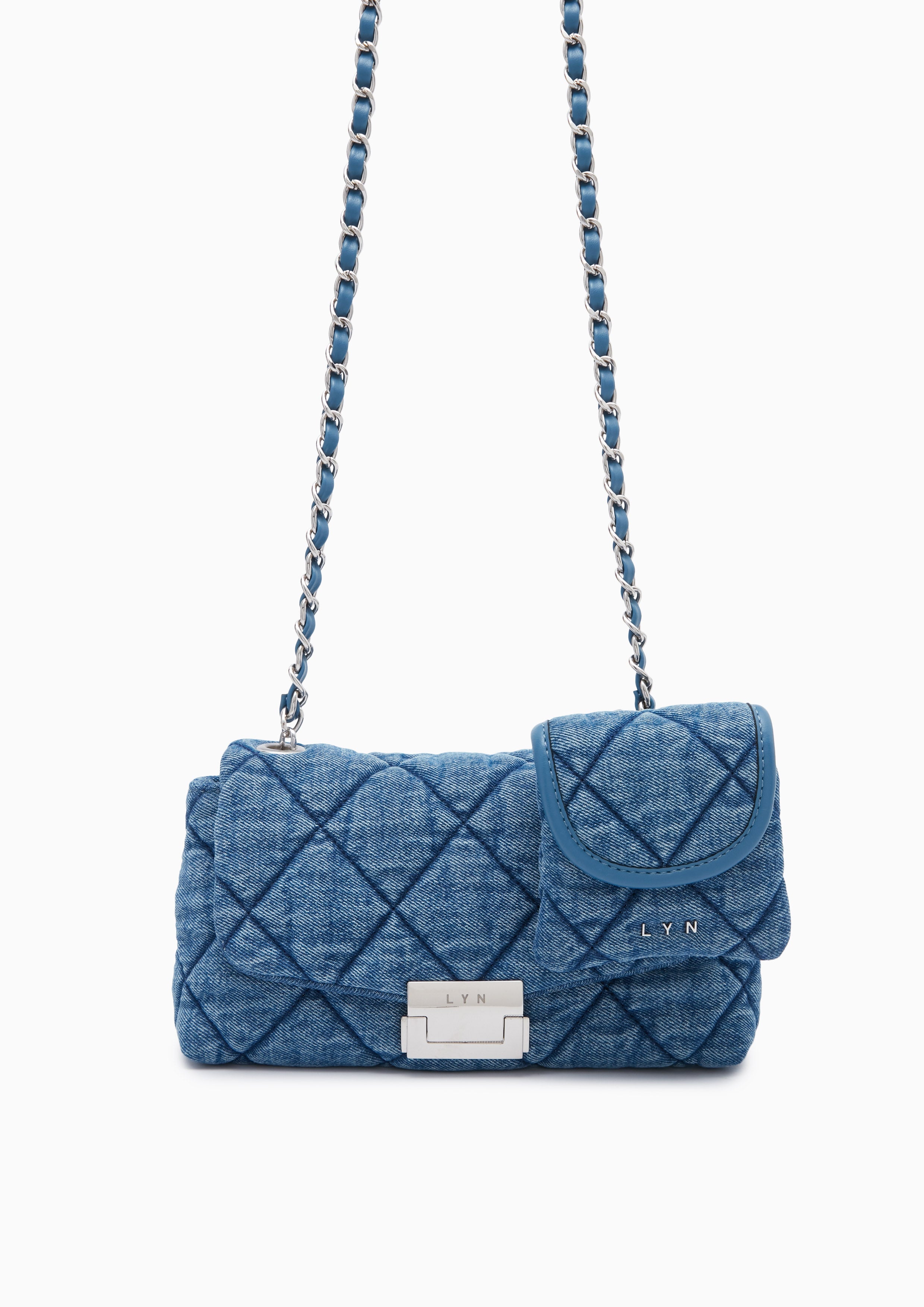 Lora Crossbody Bag Blue - Lyn TH