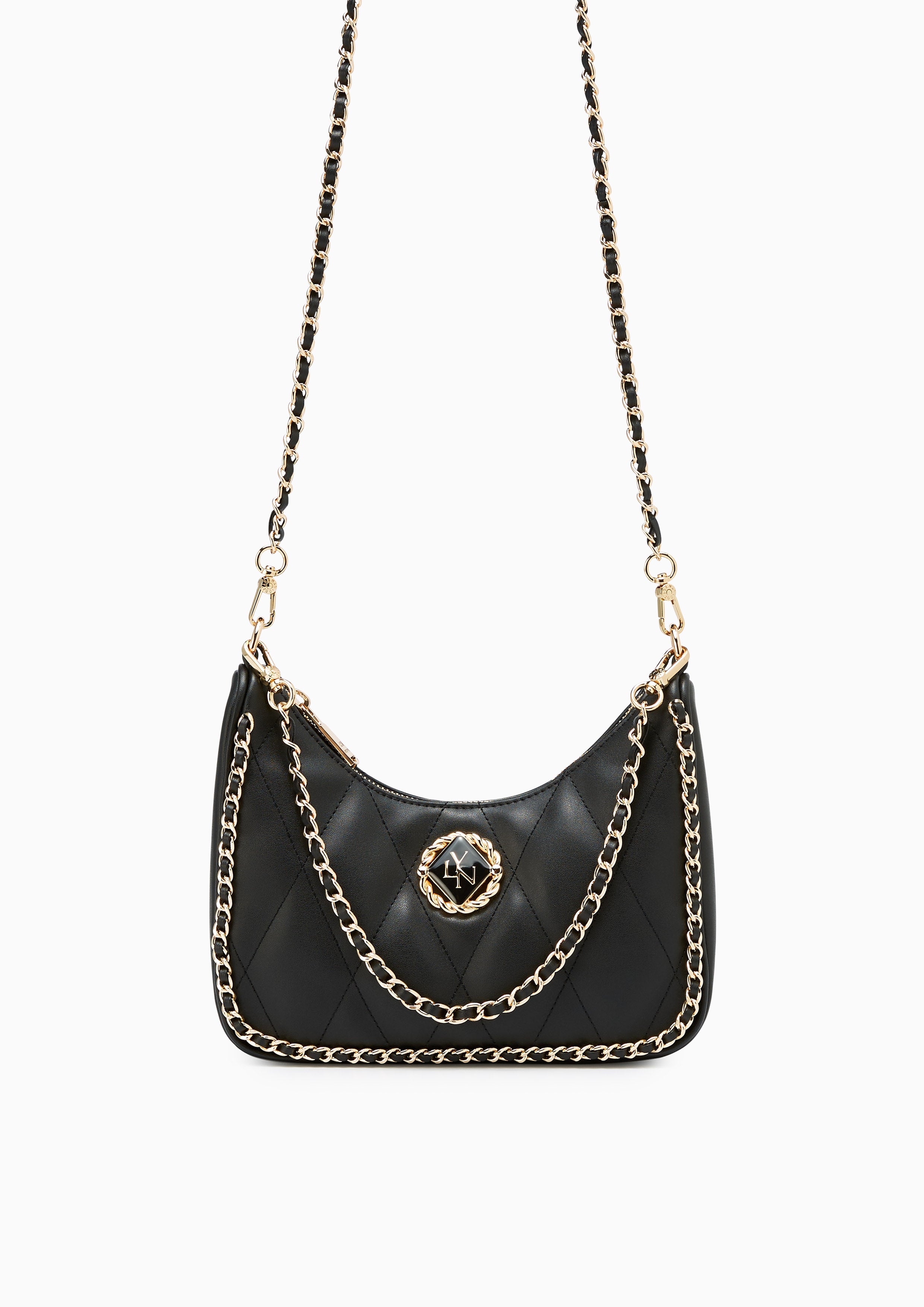 Emma S Shoulder Bag Black - Lyn TH