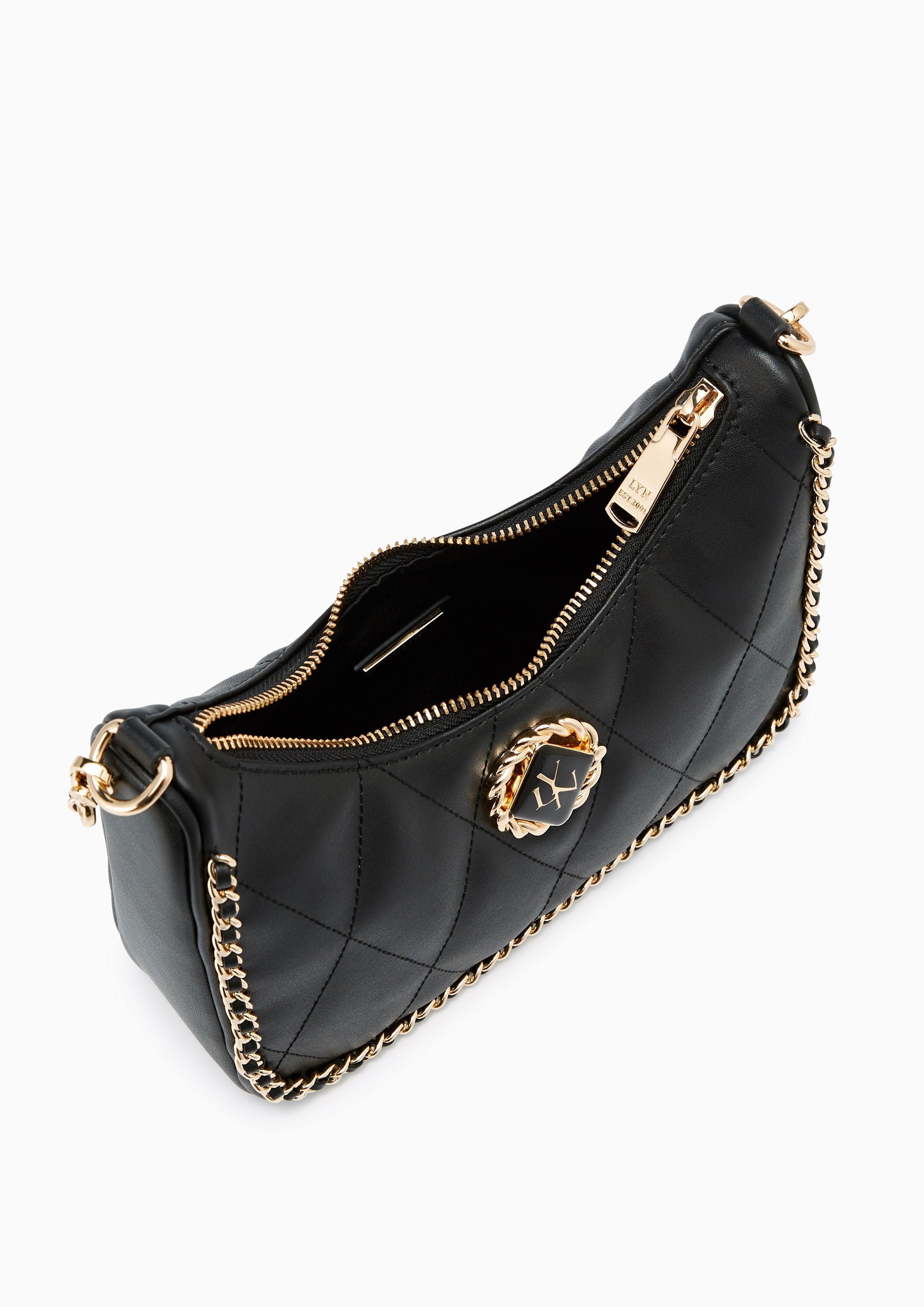 Emma S Shoulder Bag Black - Lyn TH