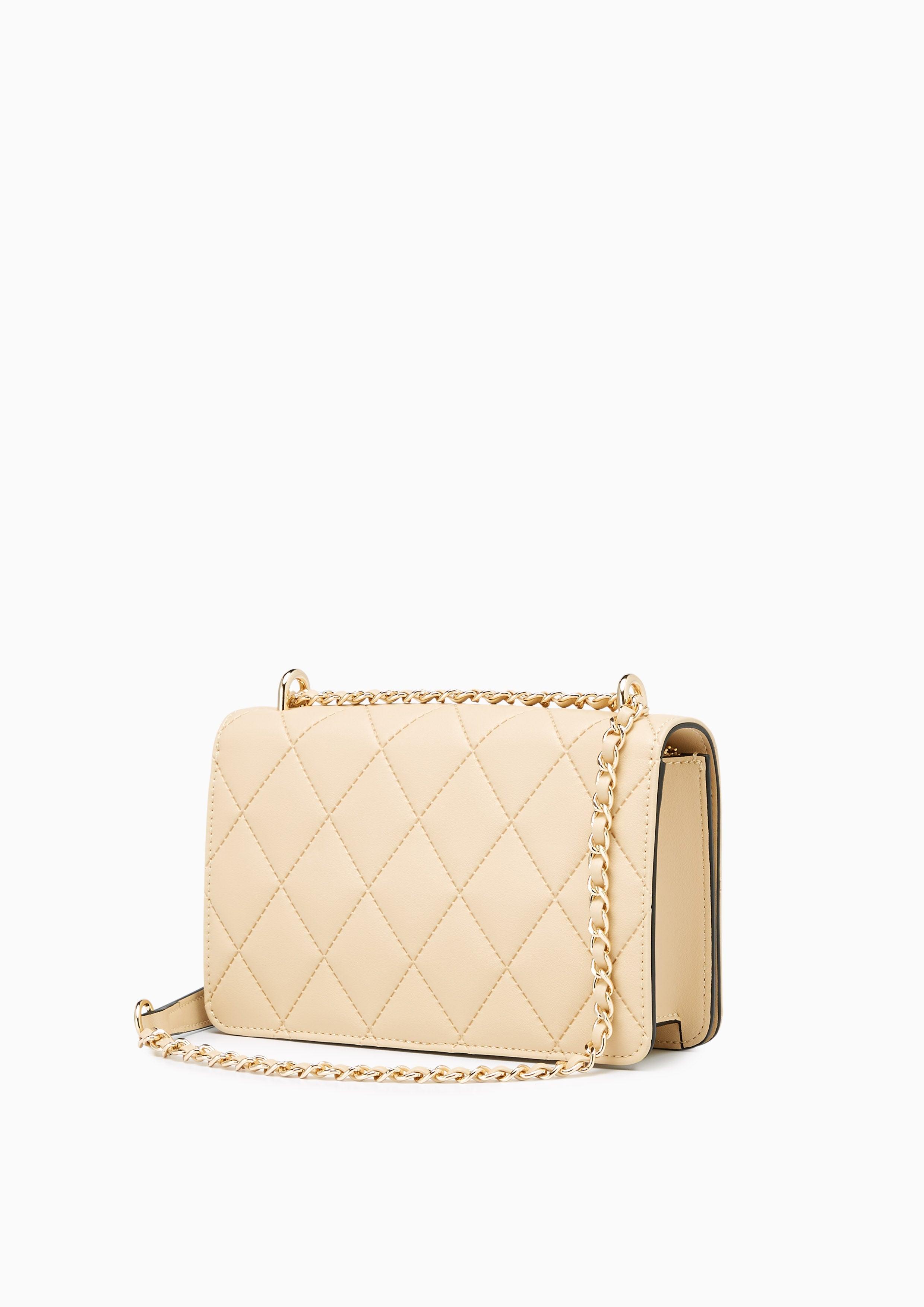 Emma Clutch With Chain Beige - Lyn TH