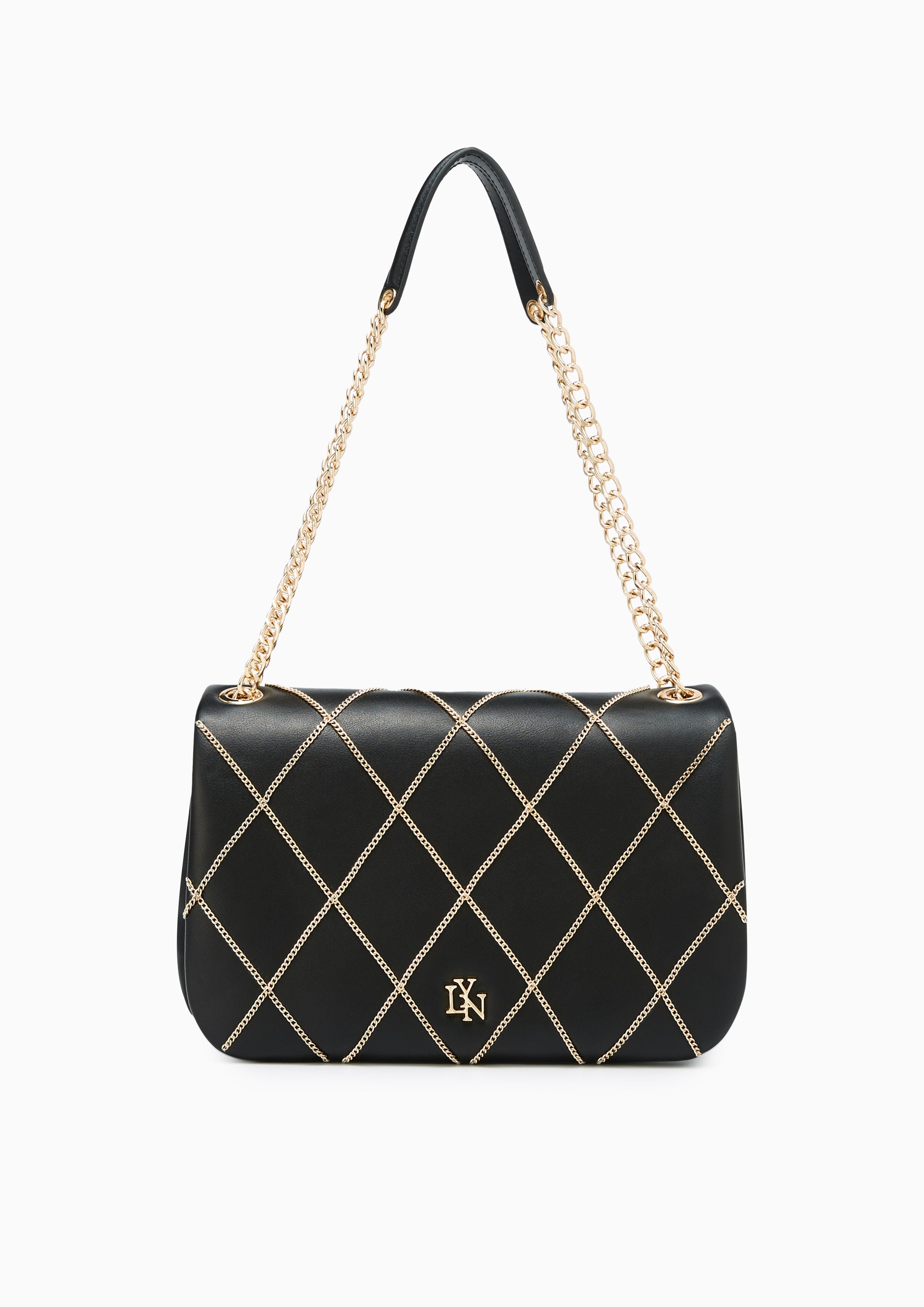 Tina L Shoulder Bag Black - Lyn TH