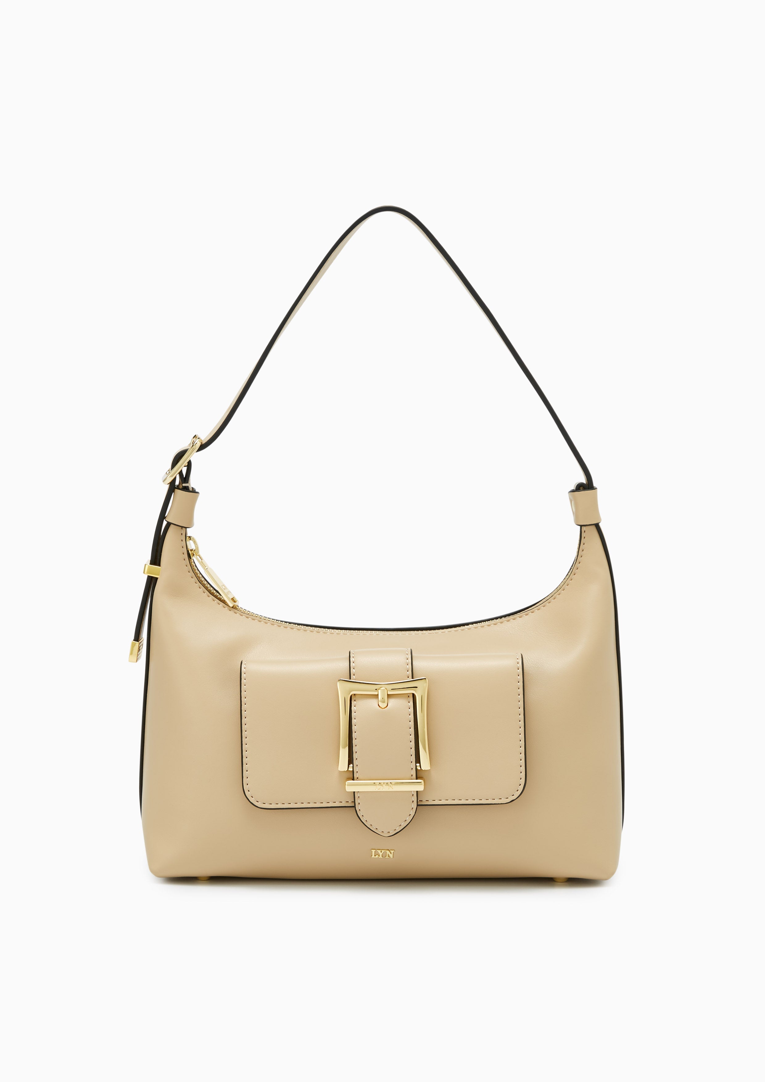 Vivienne L Shoulder Bag Beige - Lyn TH