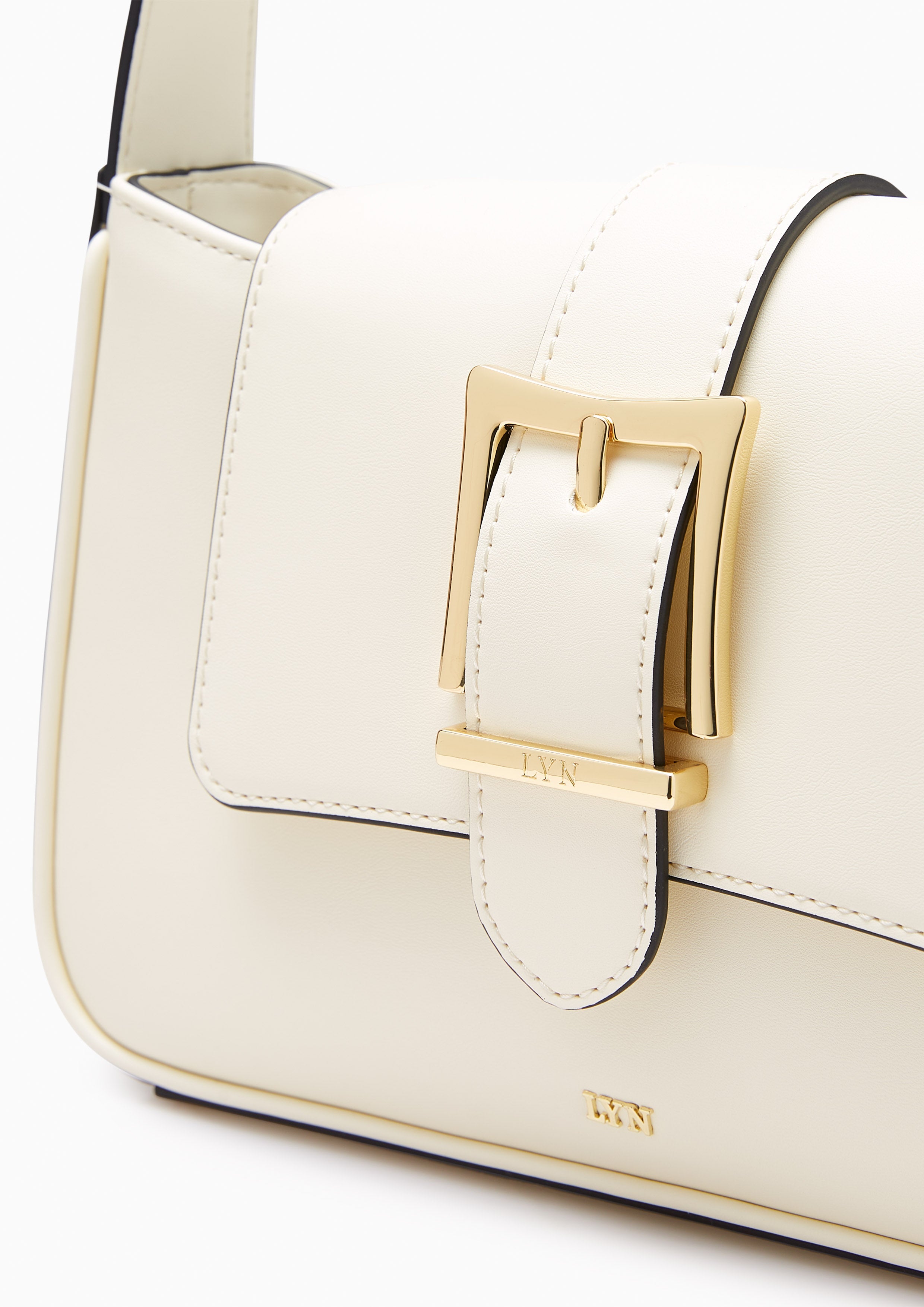 Vivienne S Shoulder Bag Ivory - Lyn TH