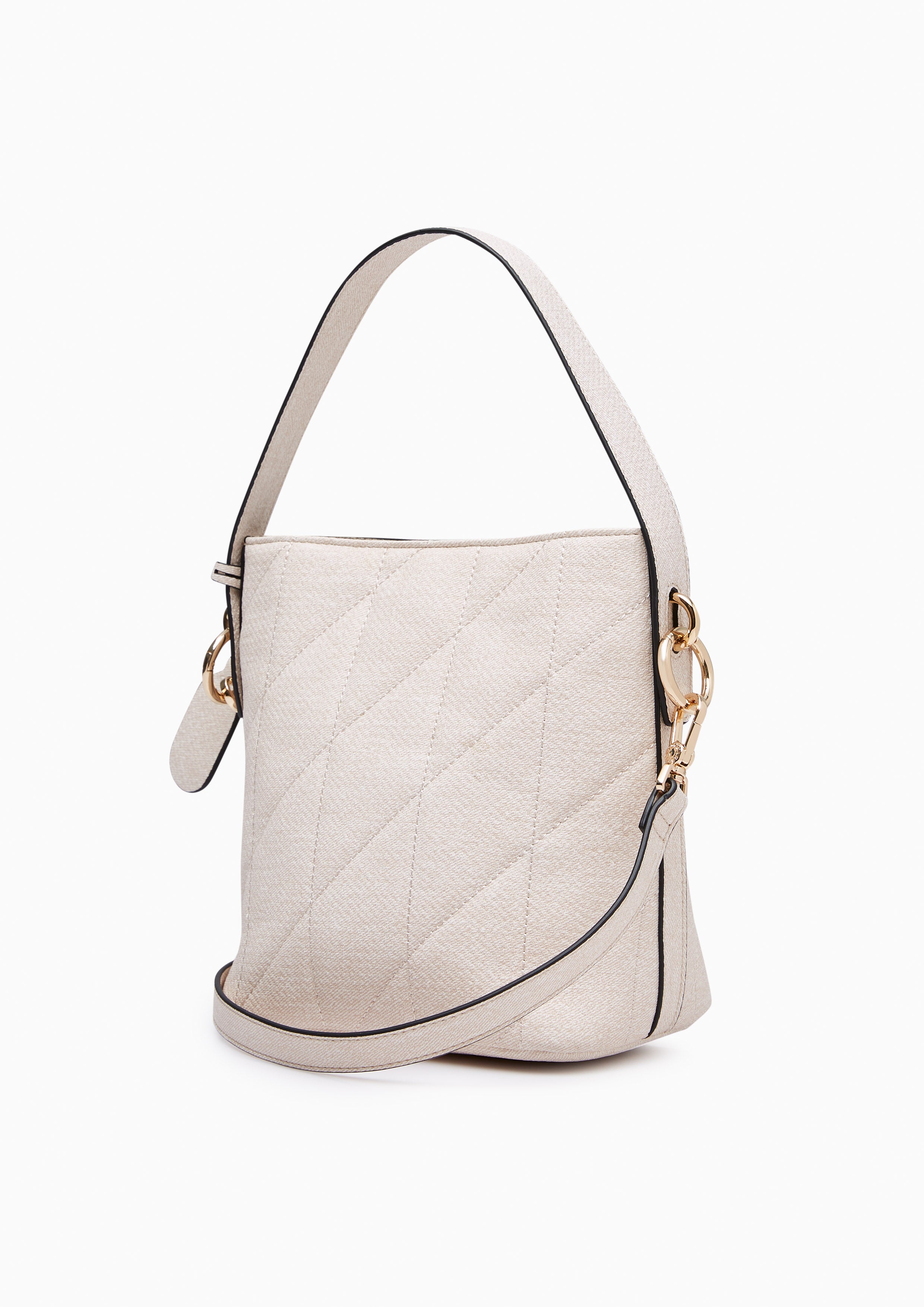 New Gastonia M Bucket Bag Beige - Lyn TH