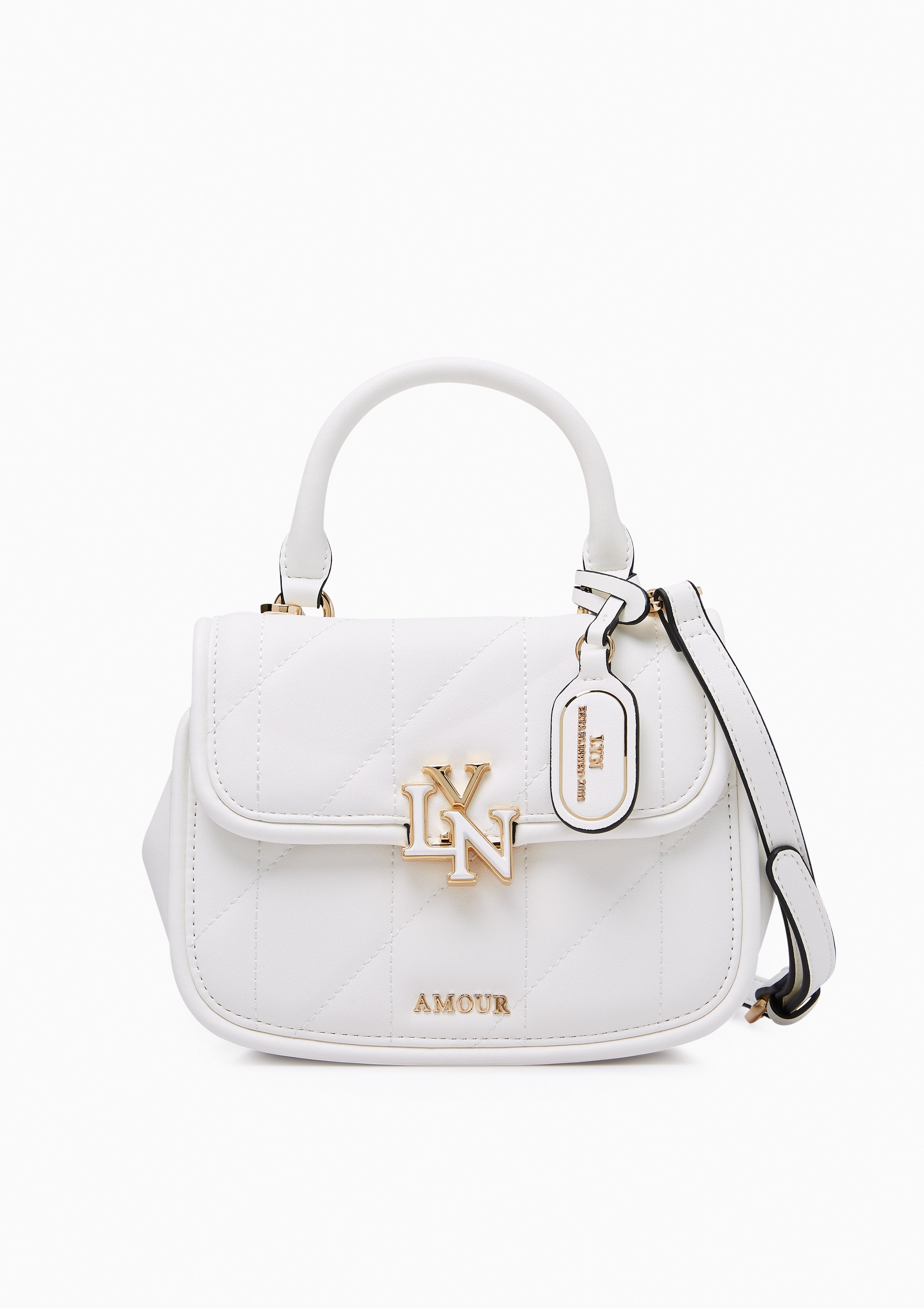 New Gastonia Mini Handbag Ivory - Lyn TH