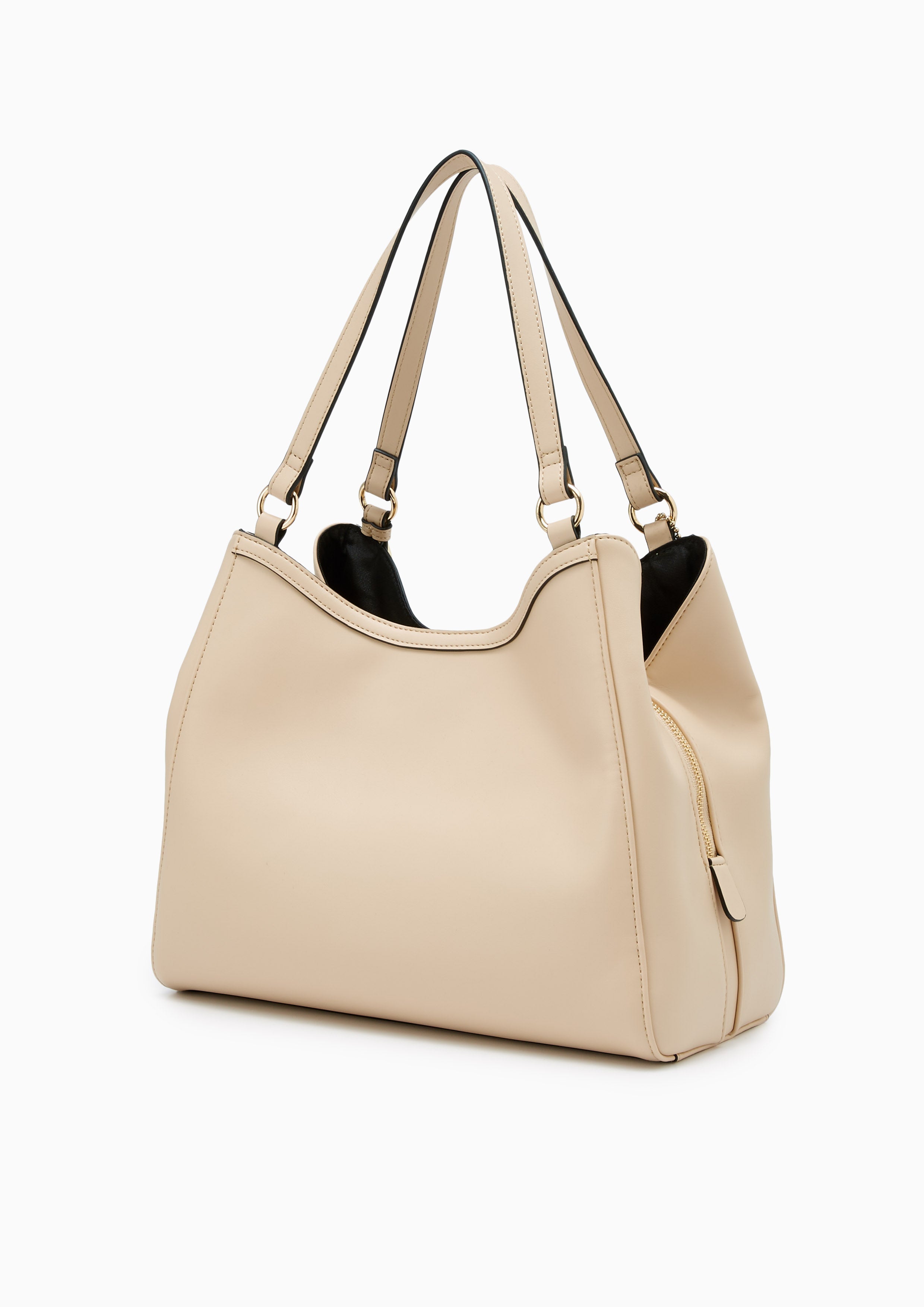 Lilla Hobo Crossbody Bag Beige - Lyn TH