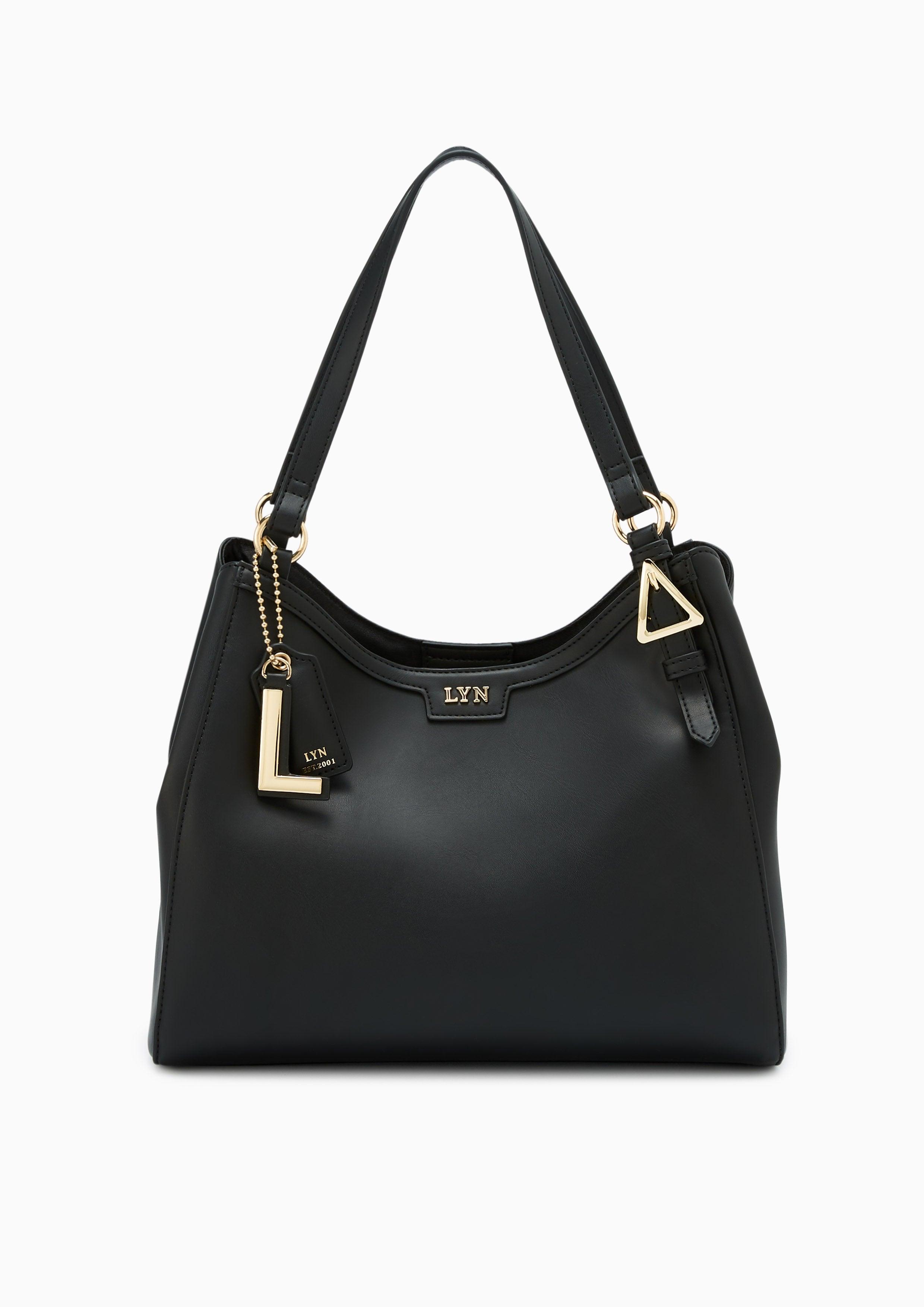 Lilla Hobo Crossbody Bag Black