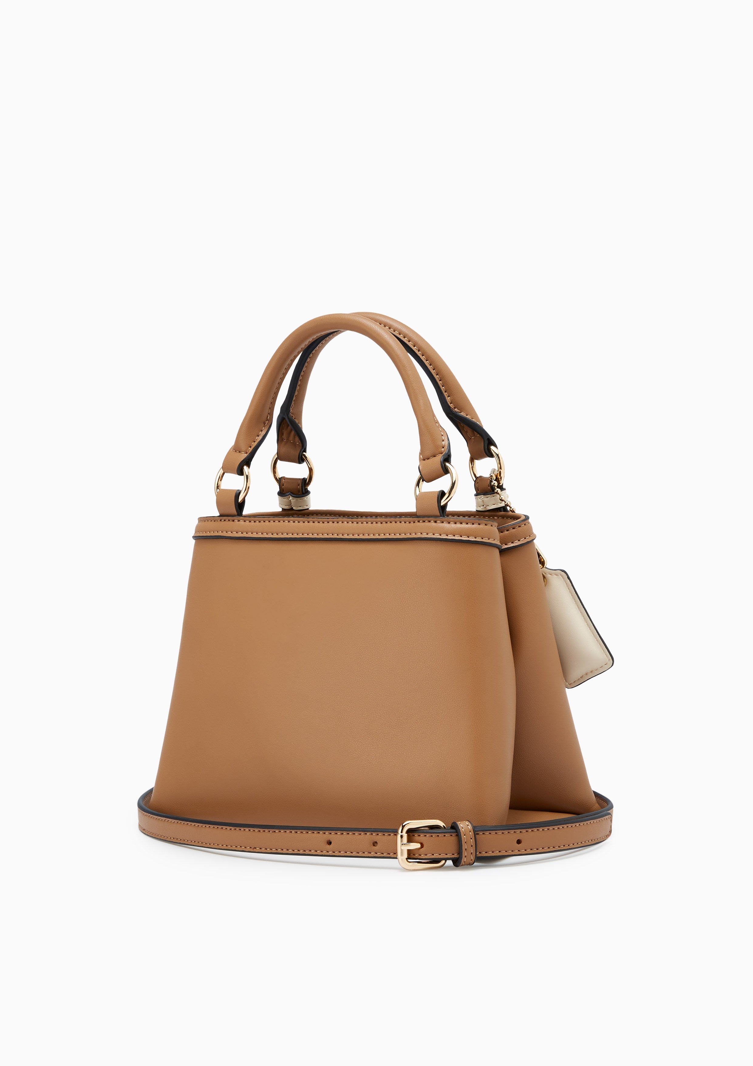 Lilla Top M Handbag Brown - Lyn TH