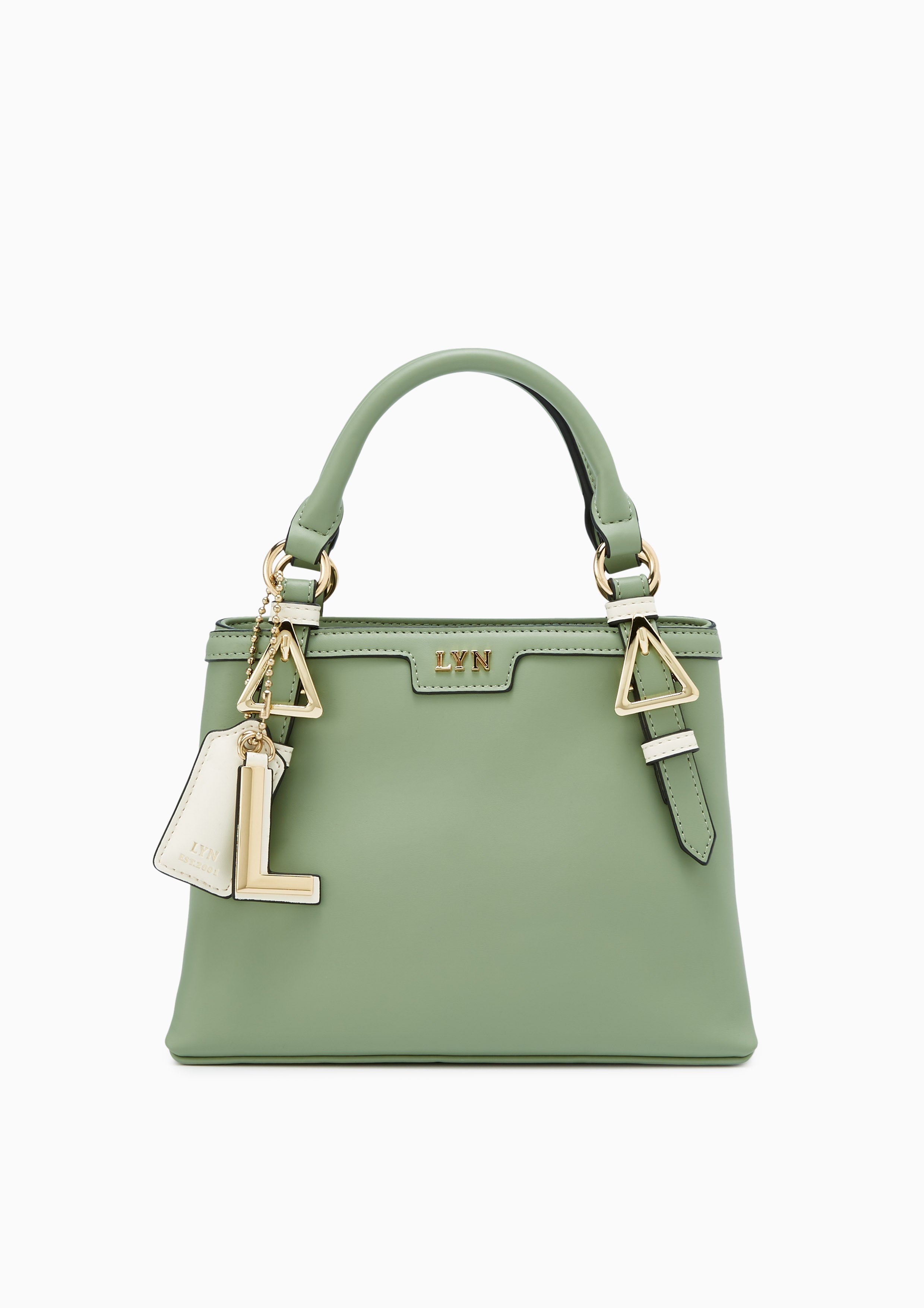 Lilla Top M Handbag Green - Lyn TH