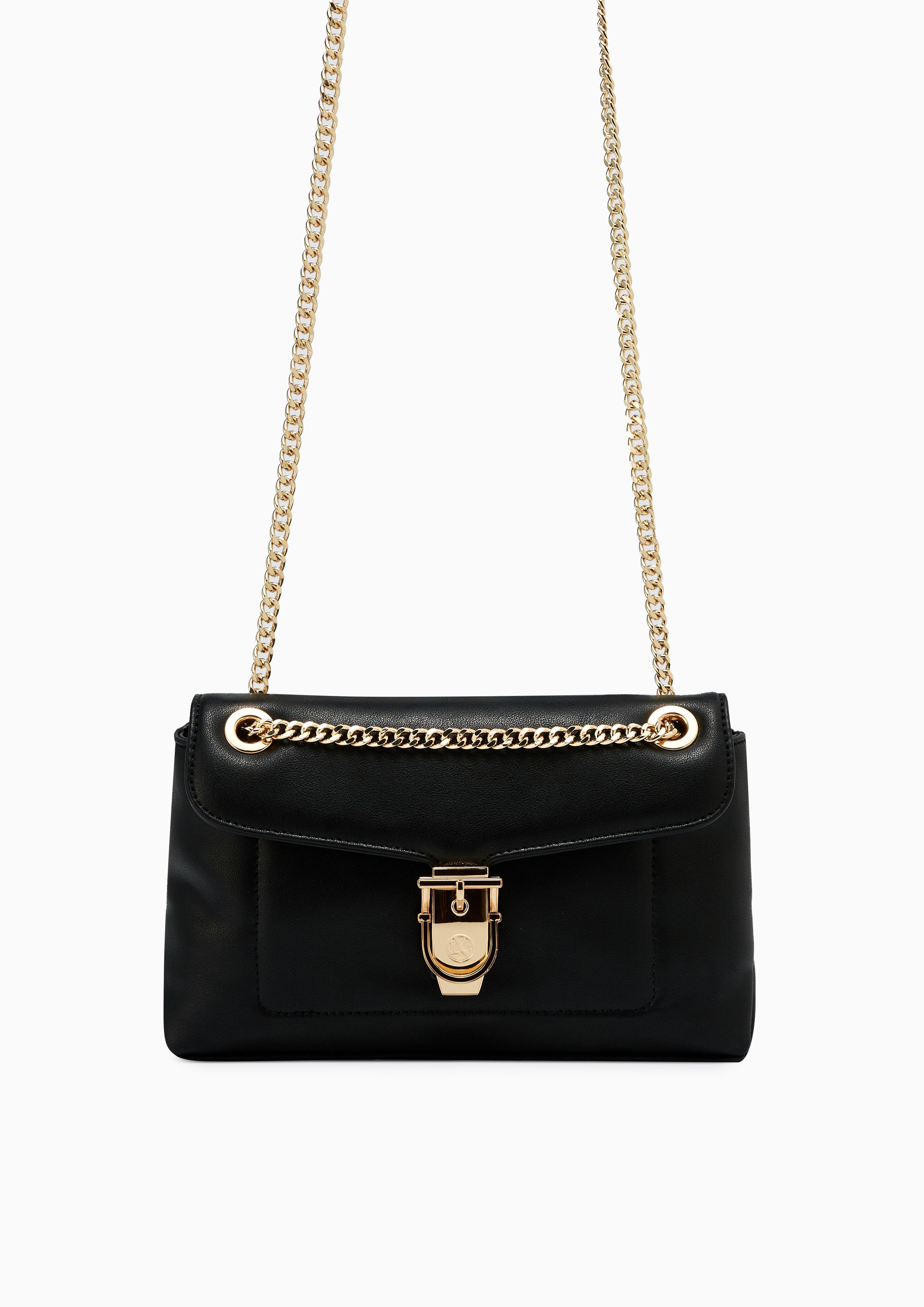 Mills M Shoulder Bag Black - Lyn TH