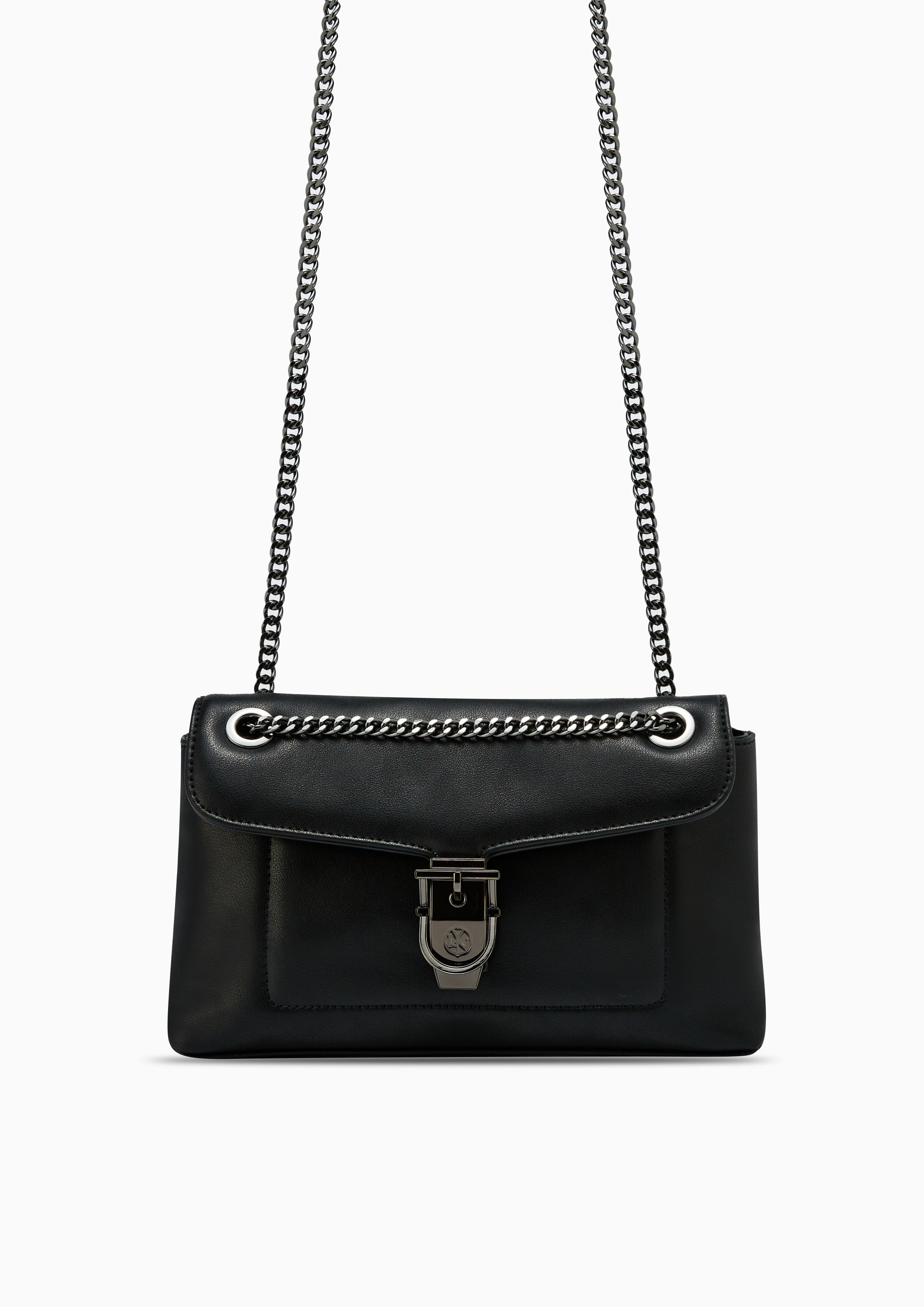 Mills M Shoulder Bag Black - Lyn TH