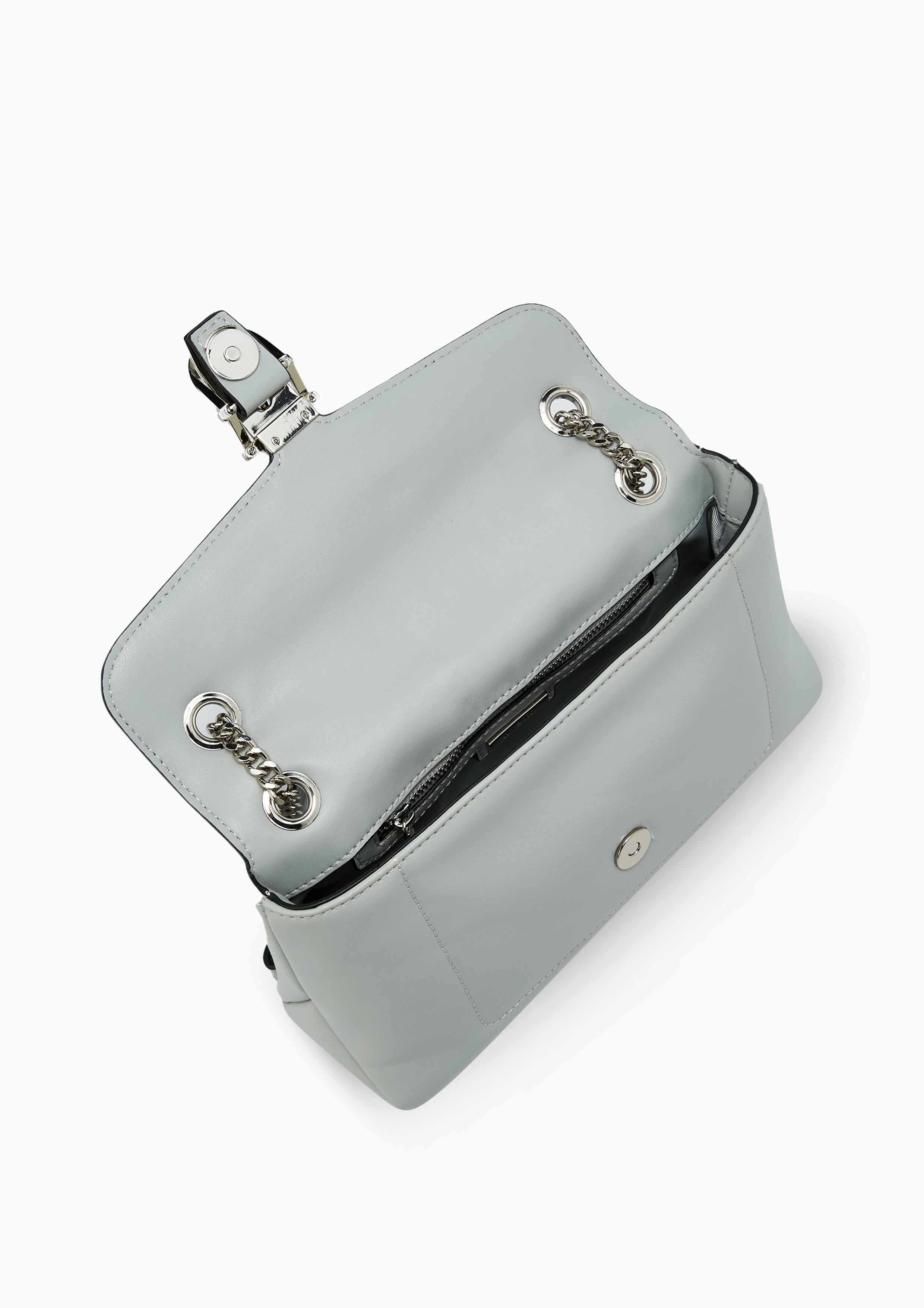 Mills M Shoulder Bag Light Grey - Lyn TH