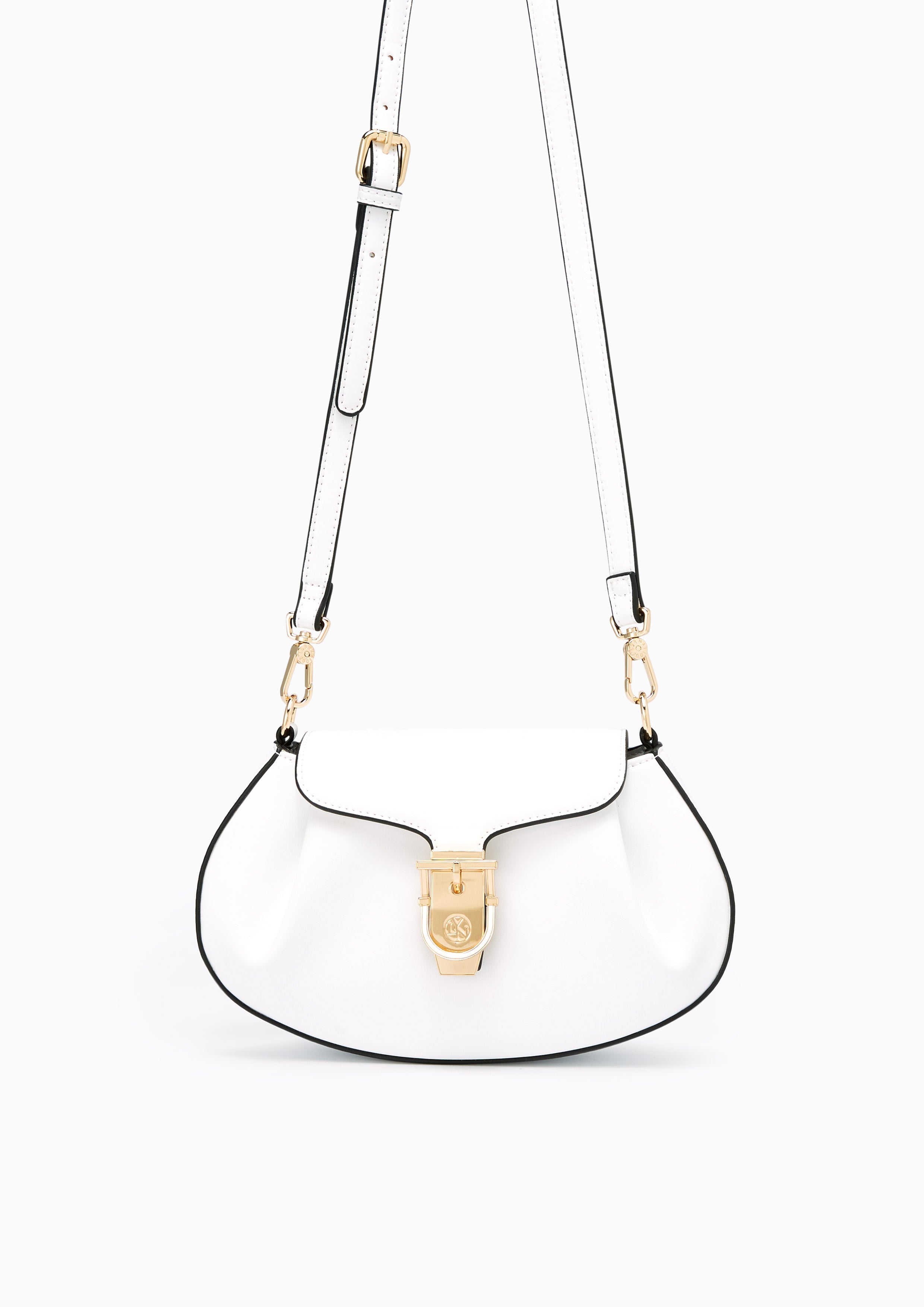 Mills S Crossbody Bag White - Lyn TH