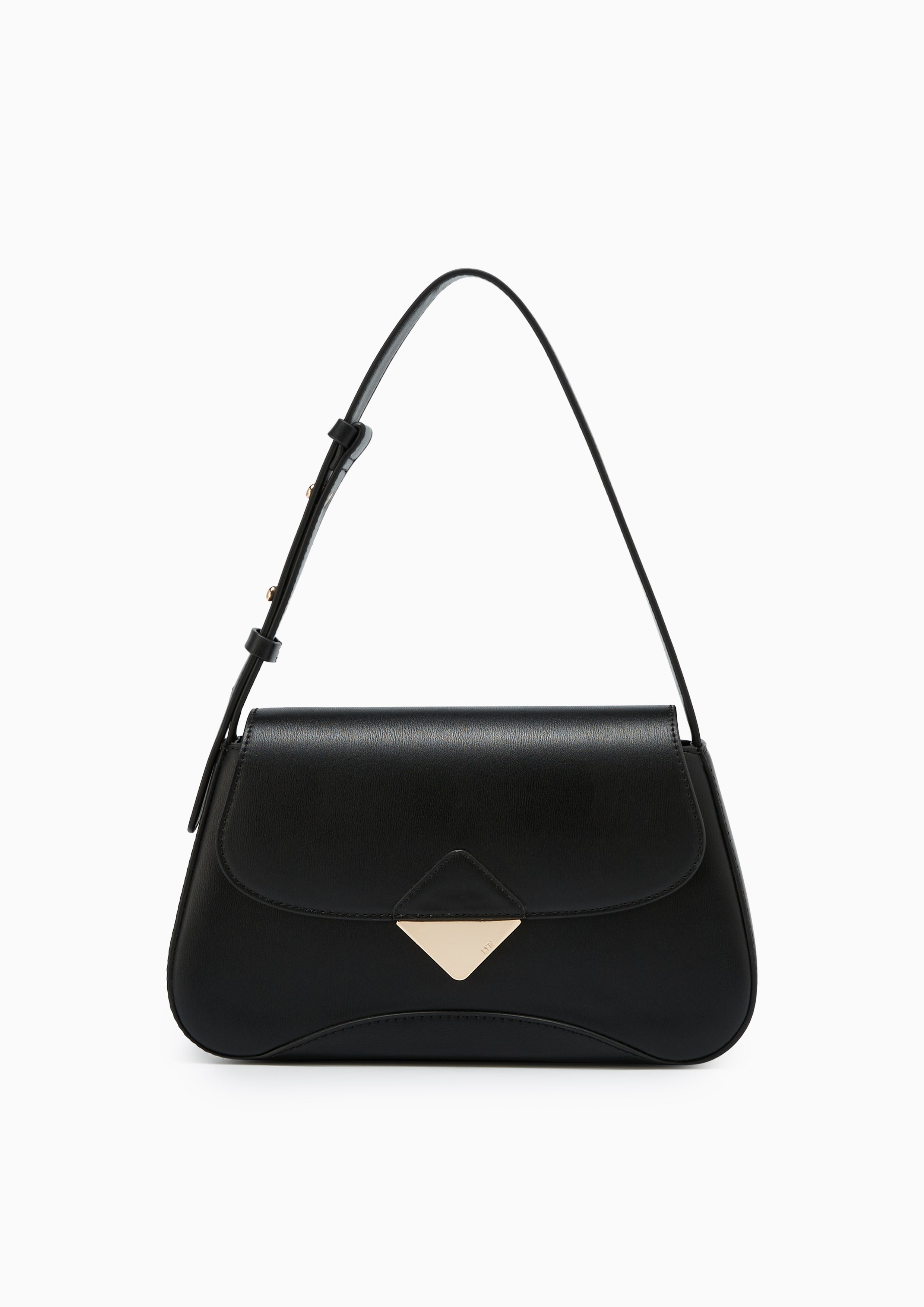 Trangle Shoulder Bag Black - Lyn TH