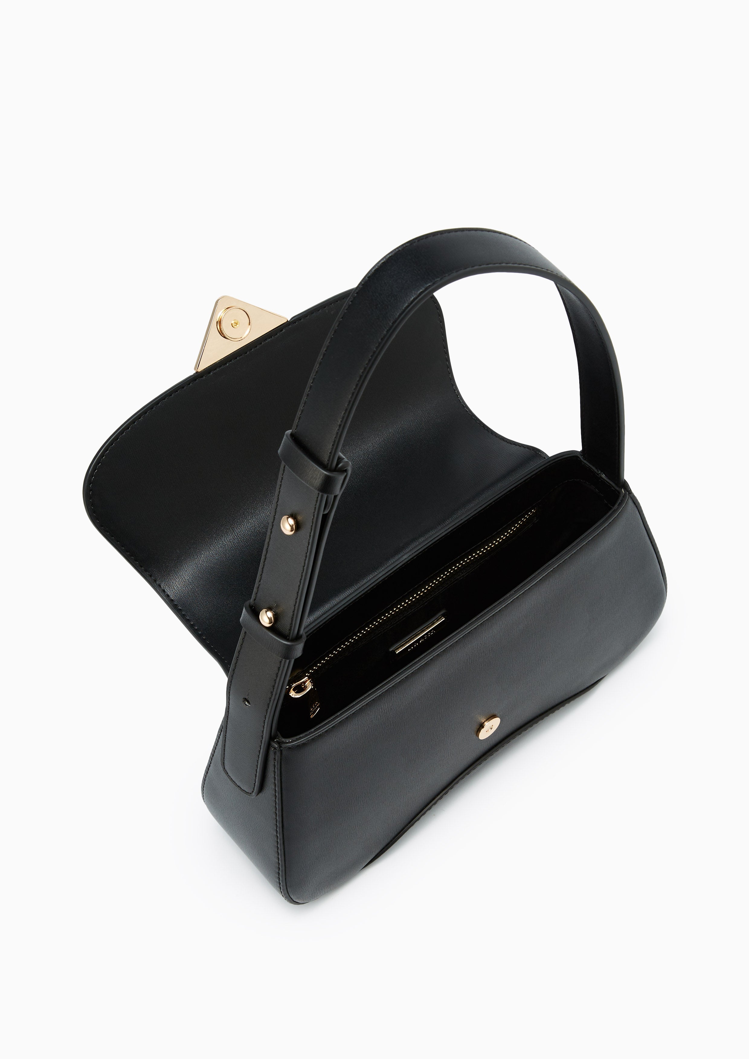 Trangle Shoulder Bag Black - Lyn TH