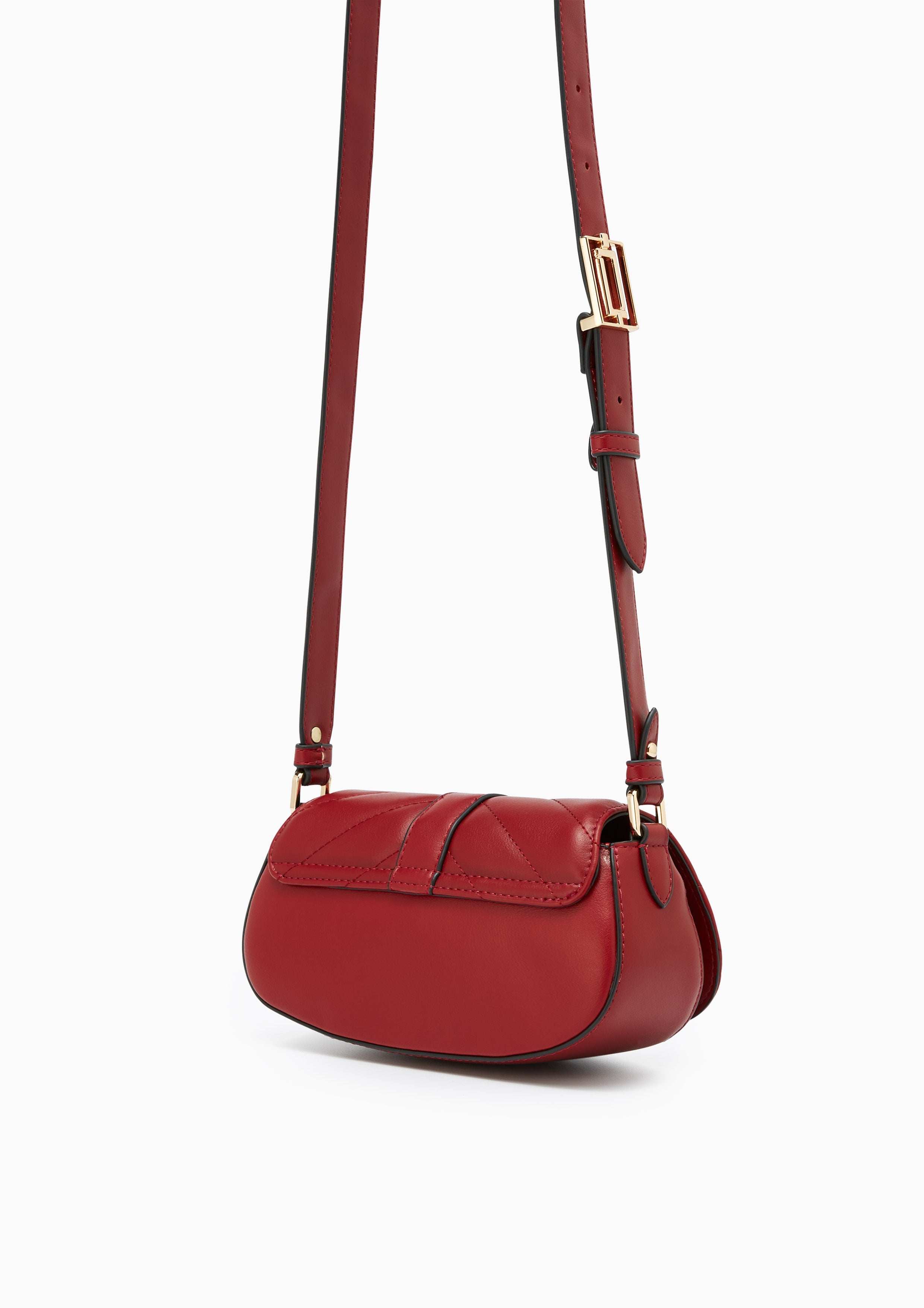 Verni S Crossbody Bag Dark Red - Lyn TH