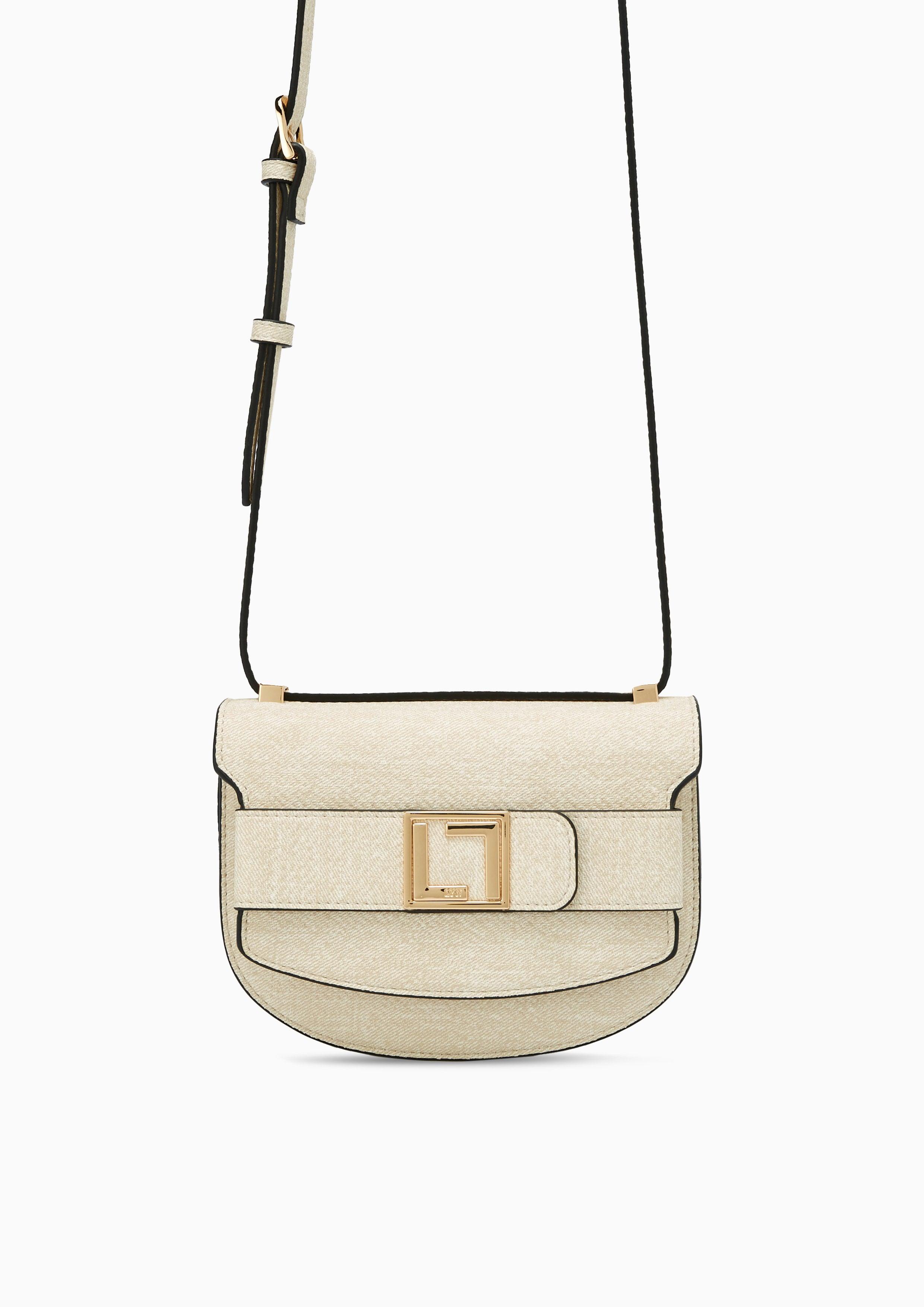 Betty Round Crossbody Bag White