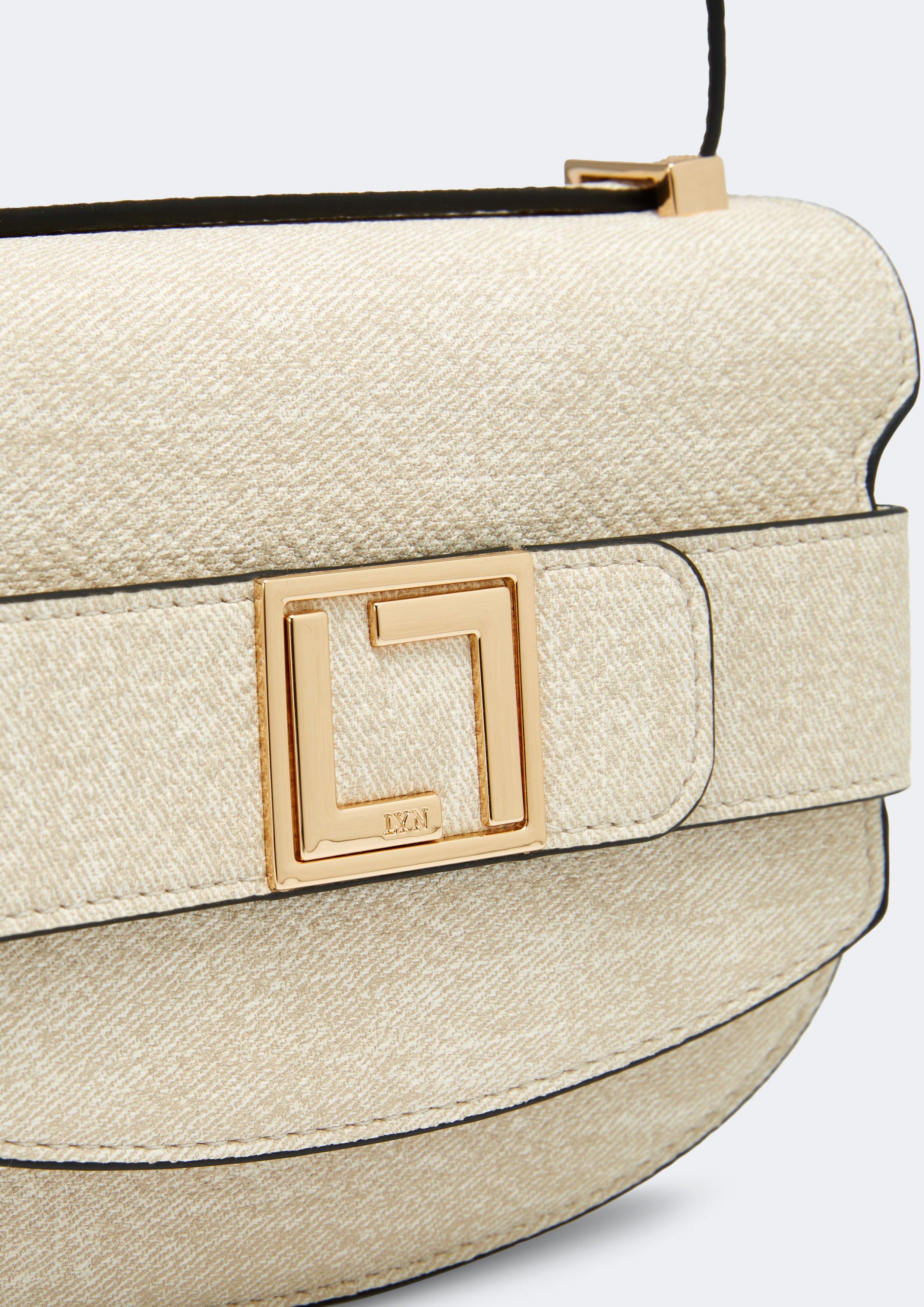 Betty Round Crossbody Bag White