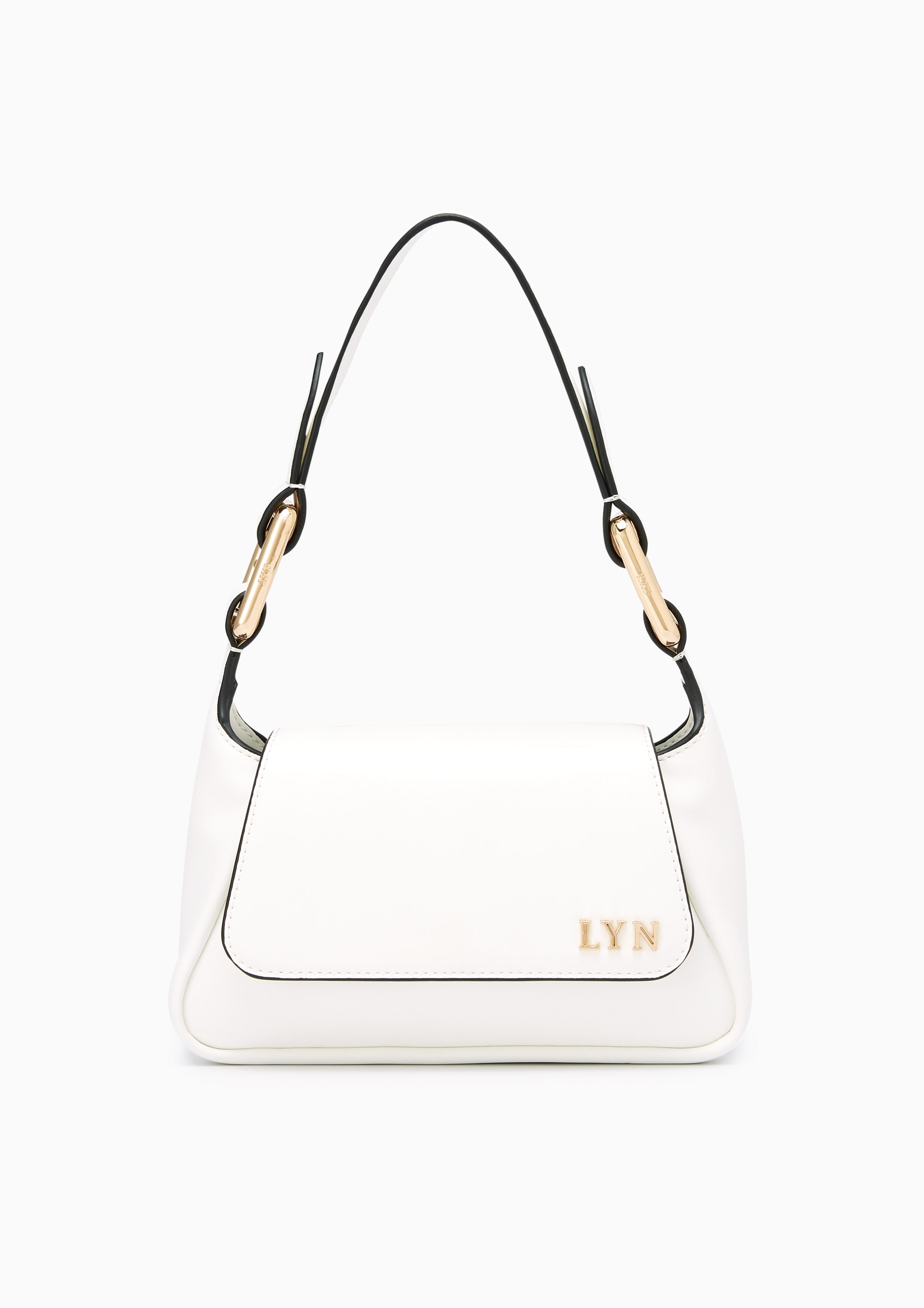 Buckkies S Shoulder Bag White - Lyn TH