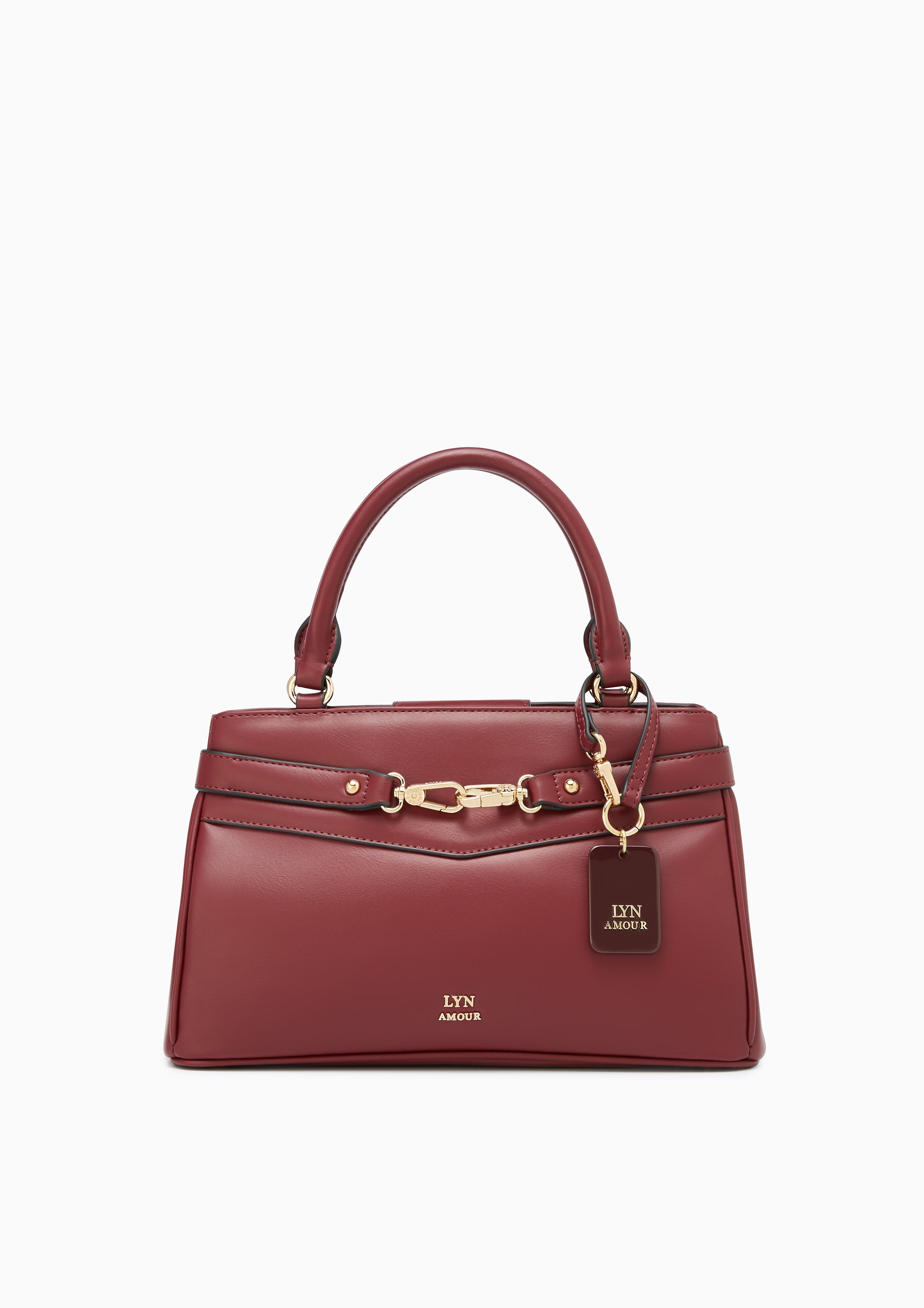 Kinney M Handbag Dark Red - Lyn TH