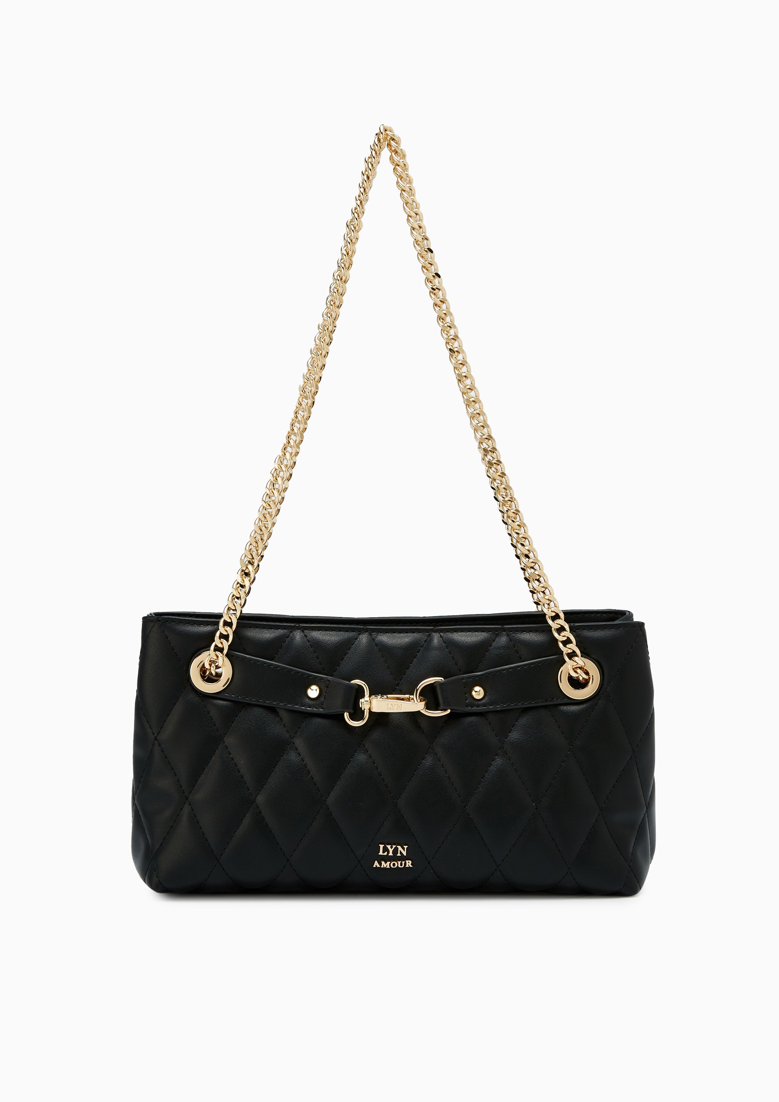 Kinney S Shoulder Bag Black - Lyn TH