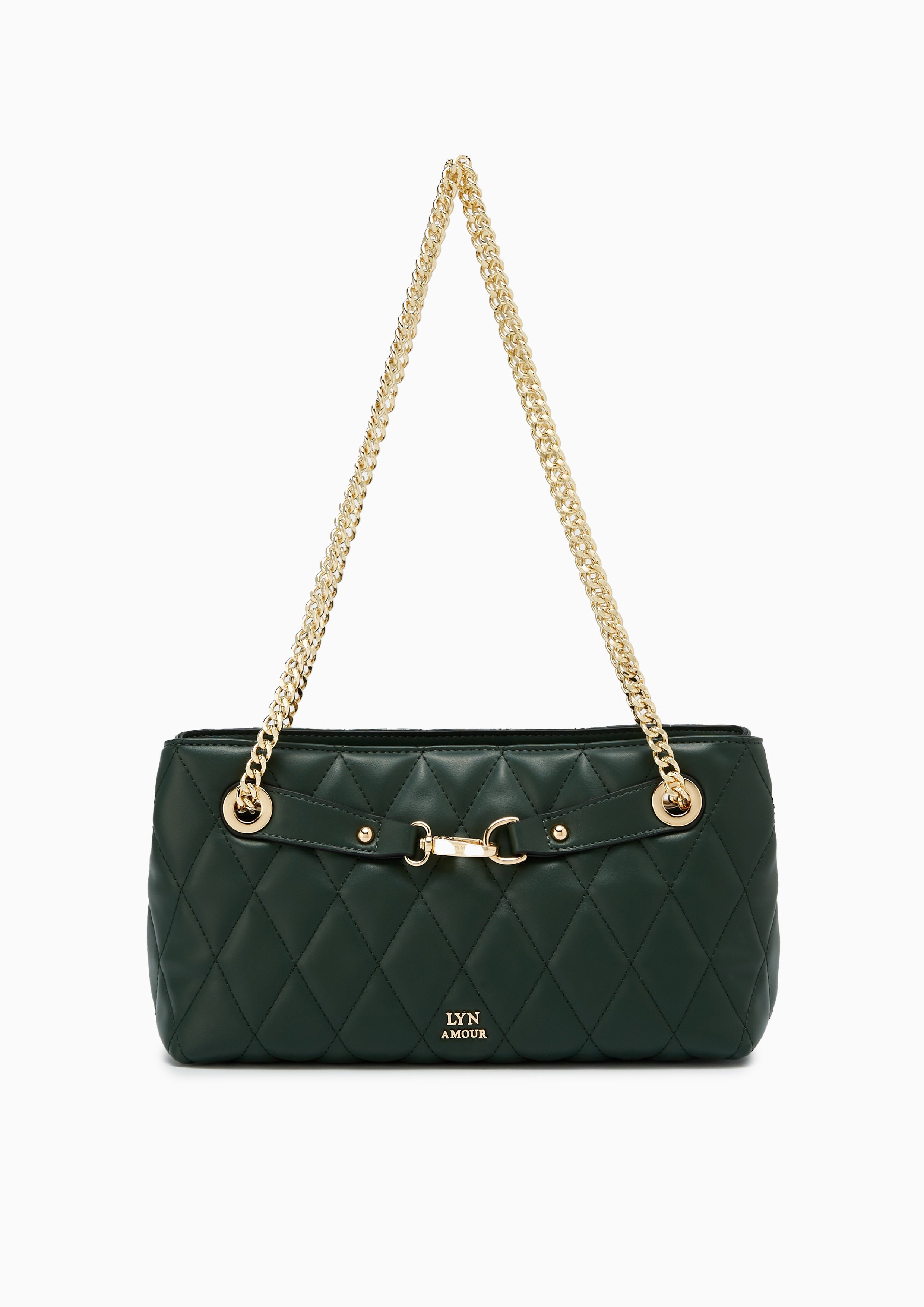 Kinney S Shoulder Bag Green - Lyn TH