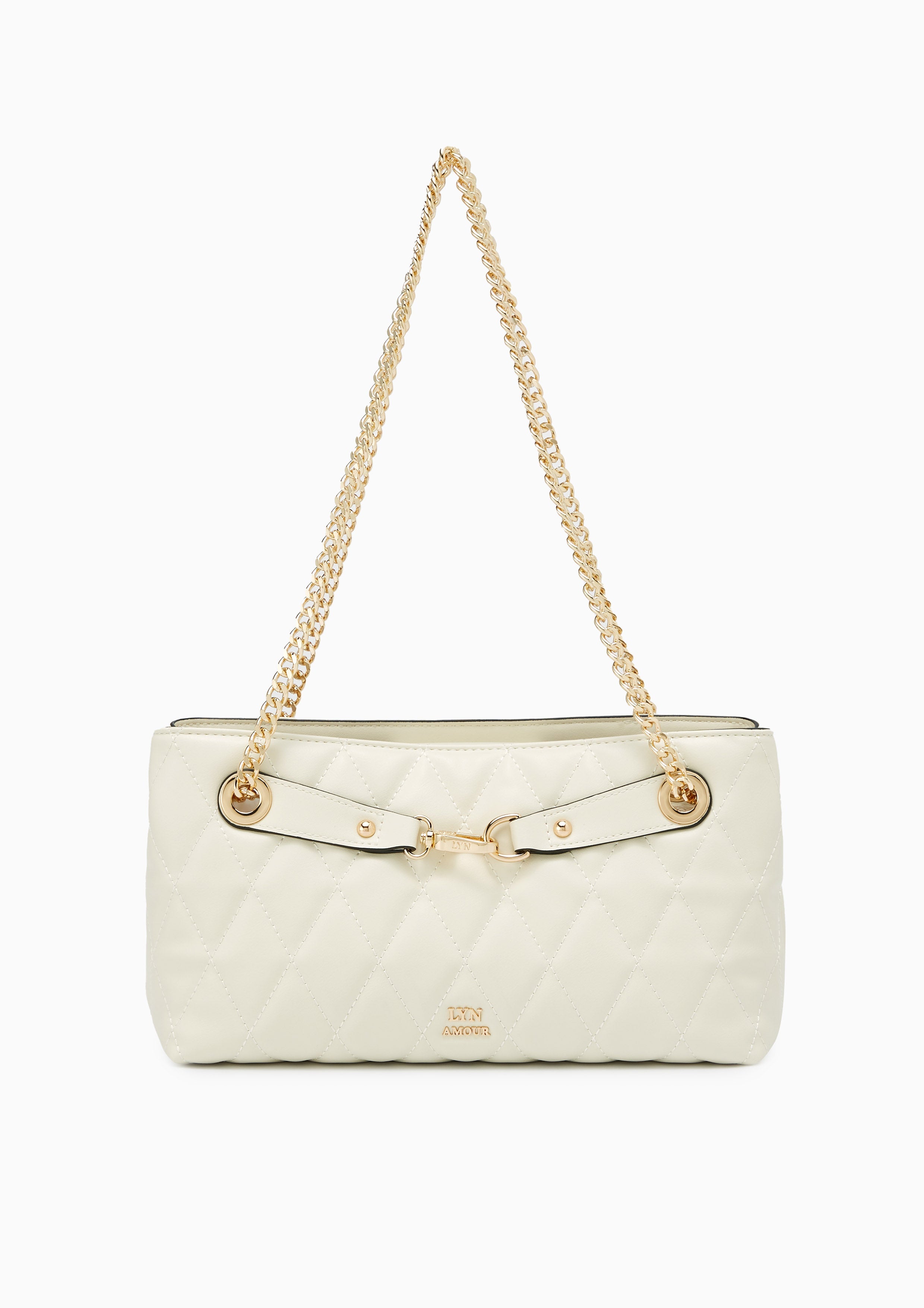 Kinney S Shoulder Bag Ivory - Lyn TH