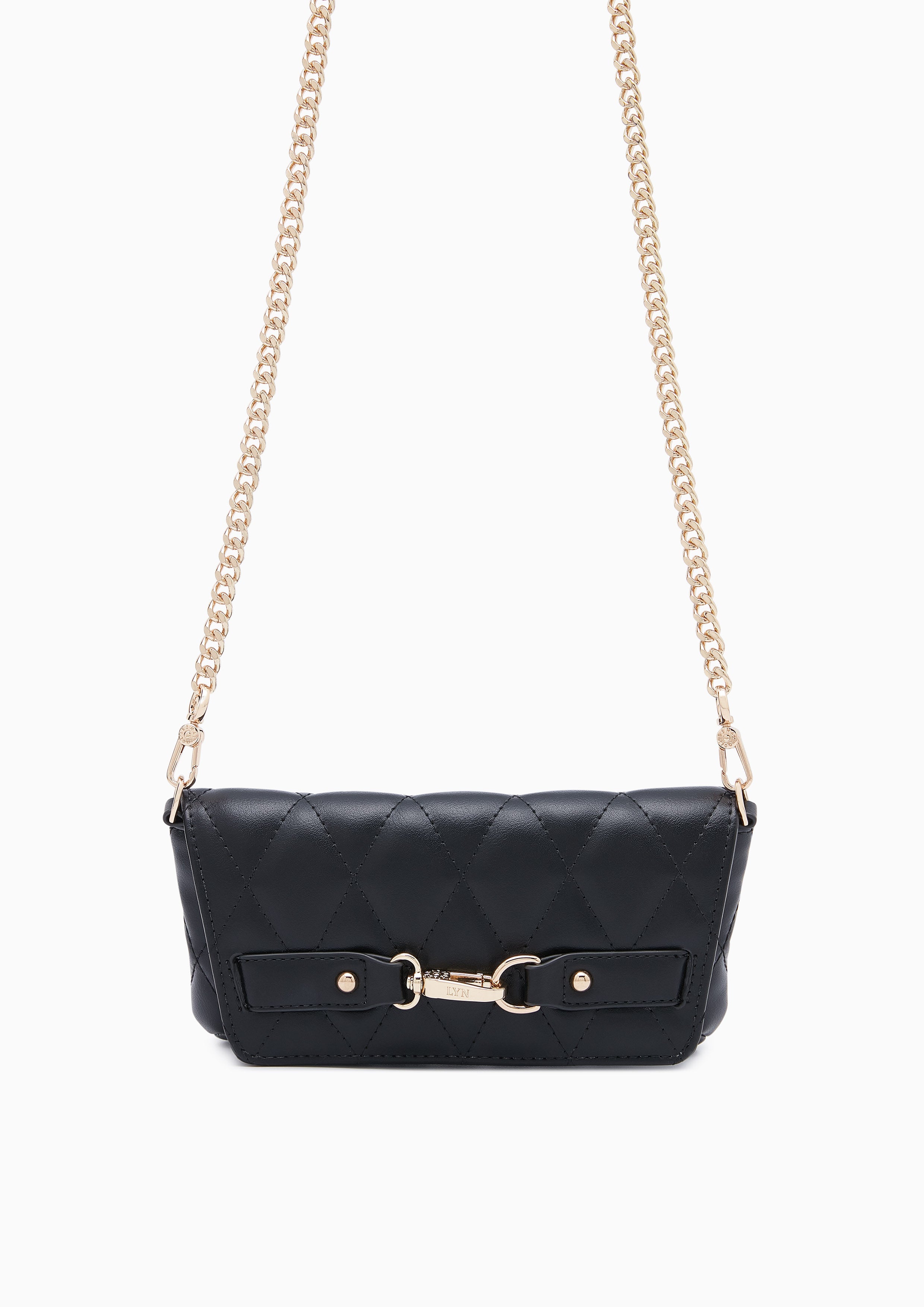 Kinney Mini Crossbody Bag Black - Lyn TH