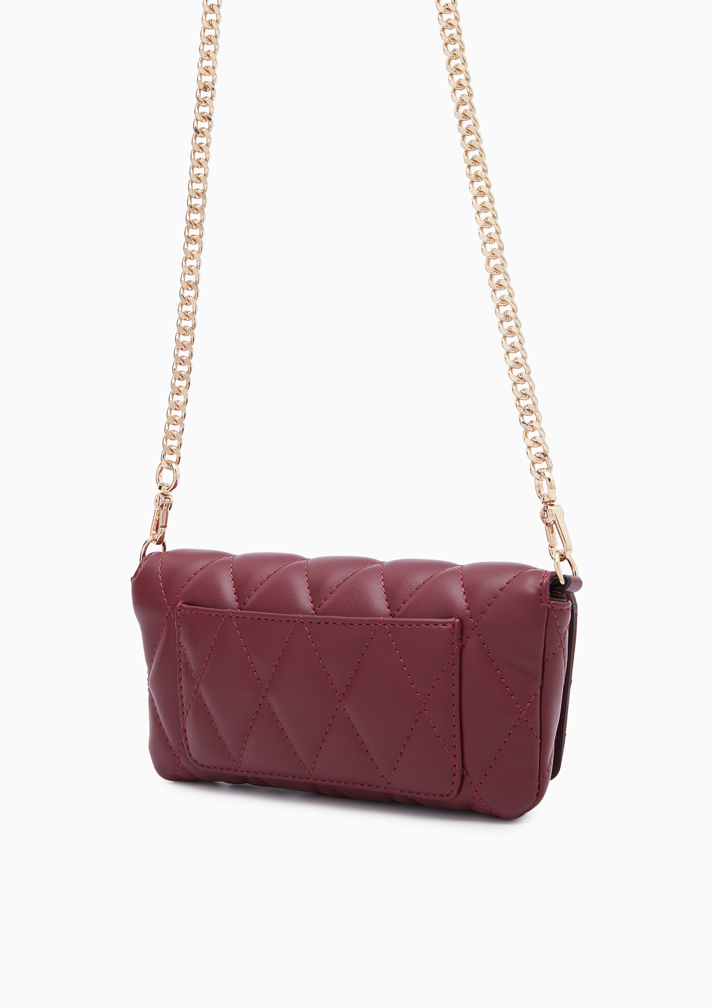 Kinney Mini Crossbody Bag Dark Red - Lyn TH