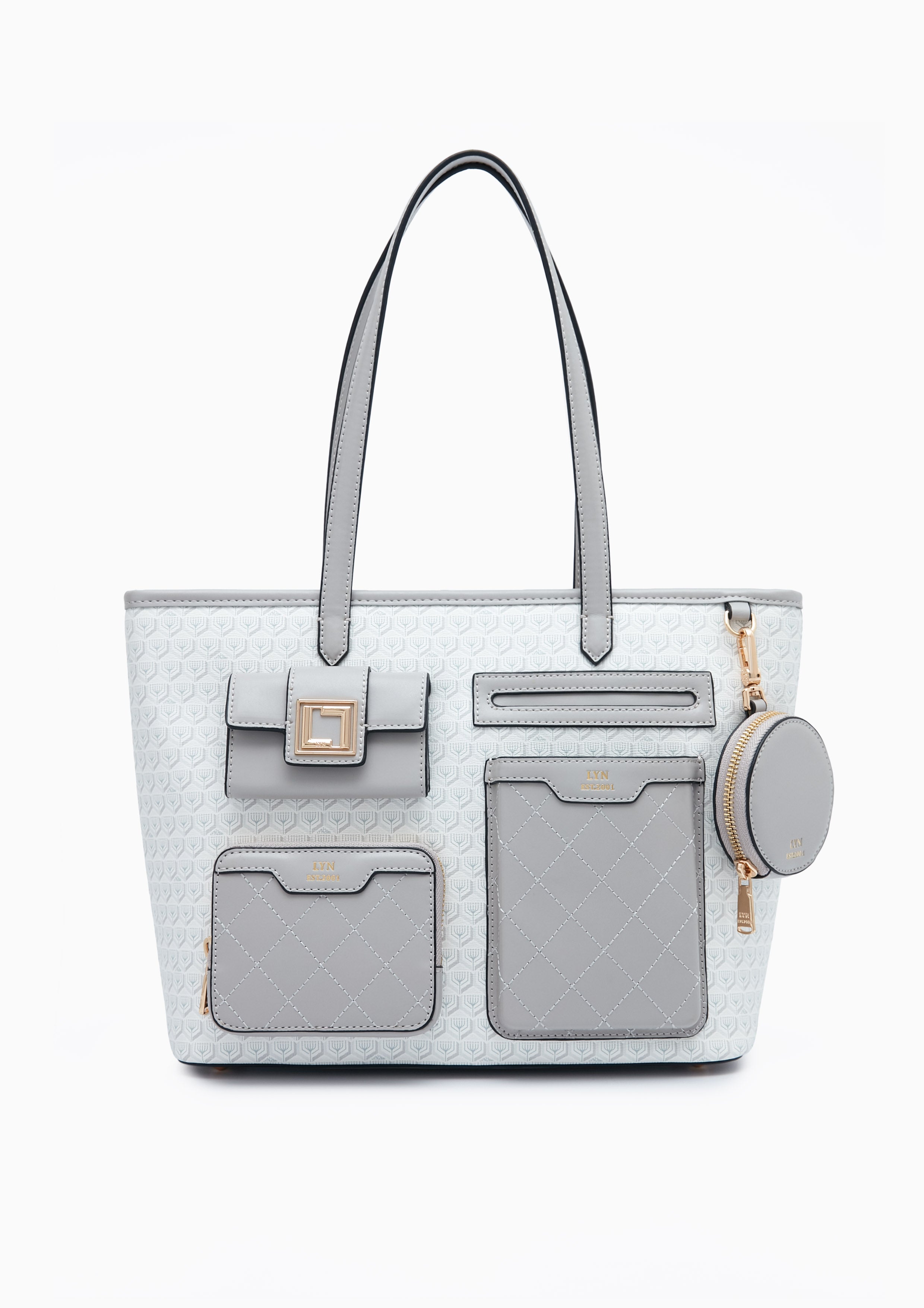 Arlo M Tote Bag Grey - Lyn TH