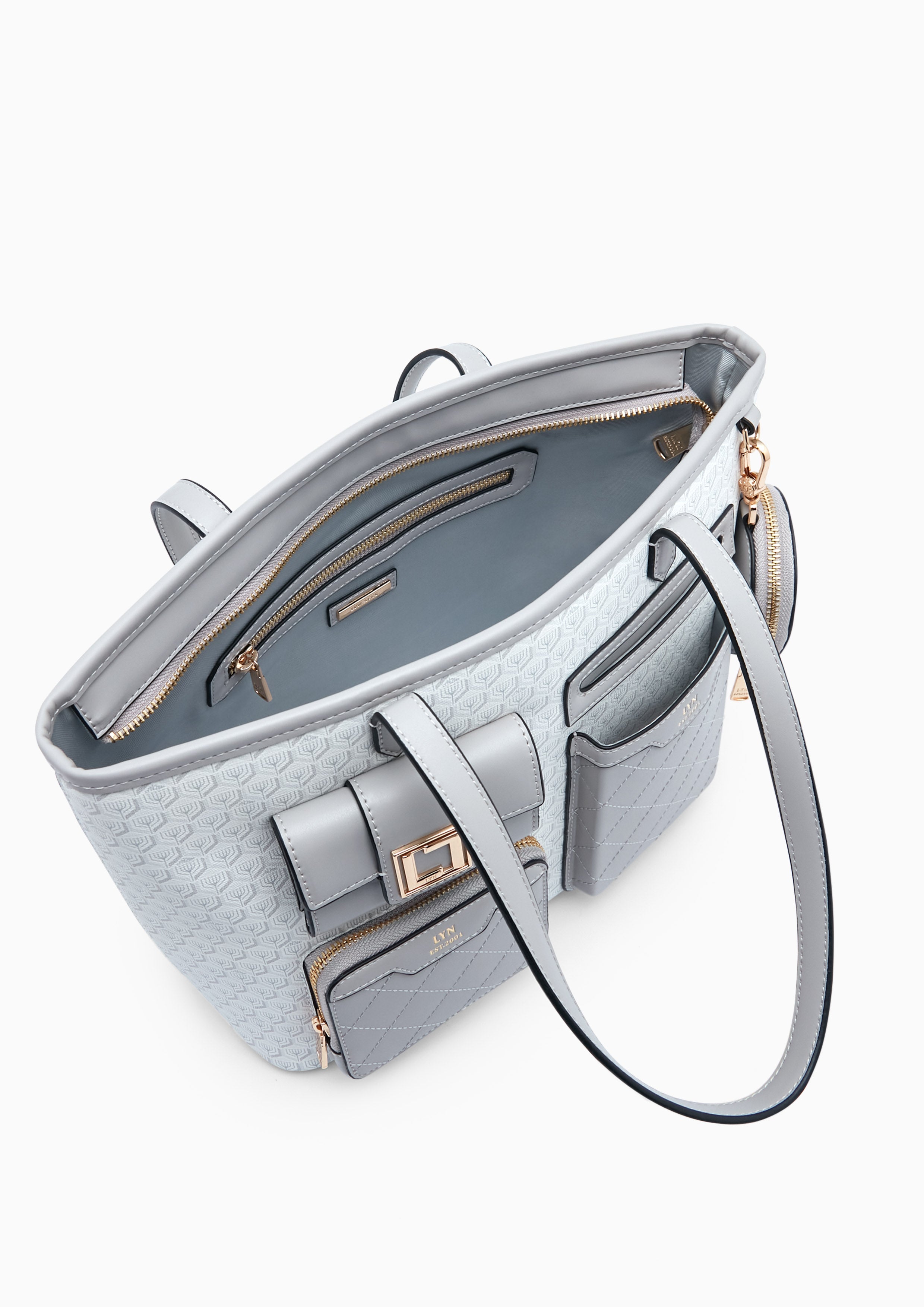 Arlo M Tote Bag Grey - Lyn TH