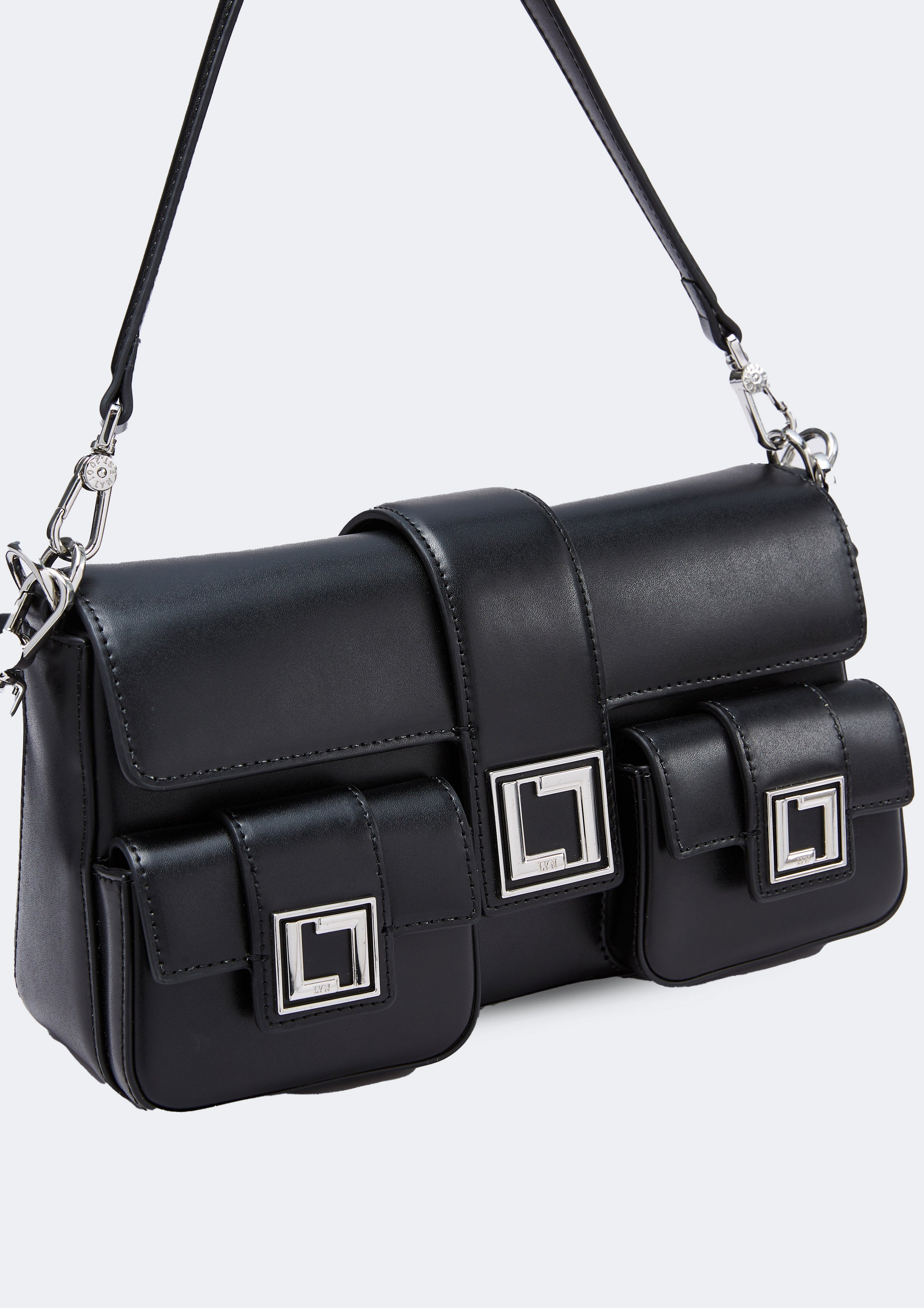 Arlo Shoulder Bag Black - Lyn TH