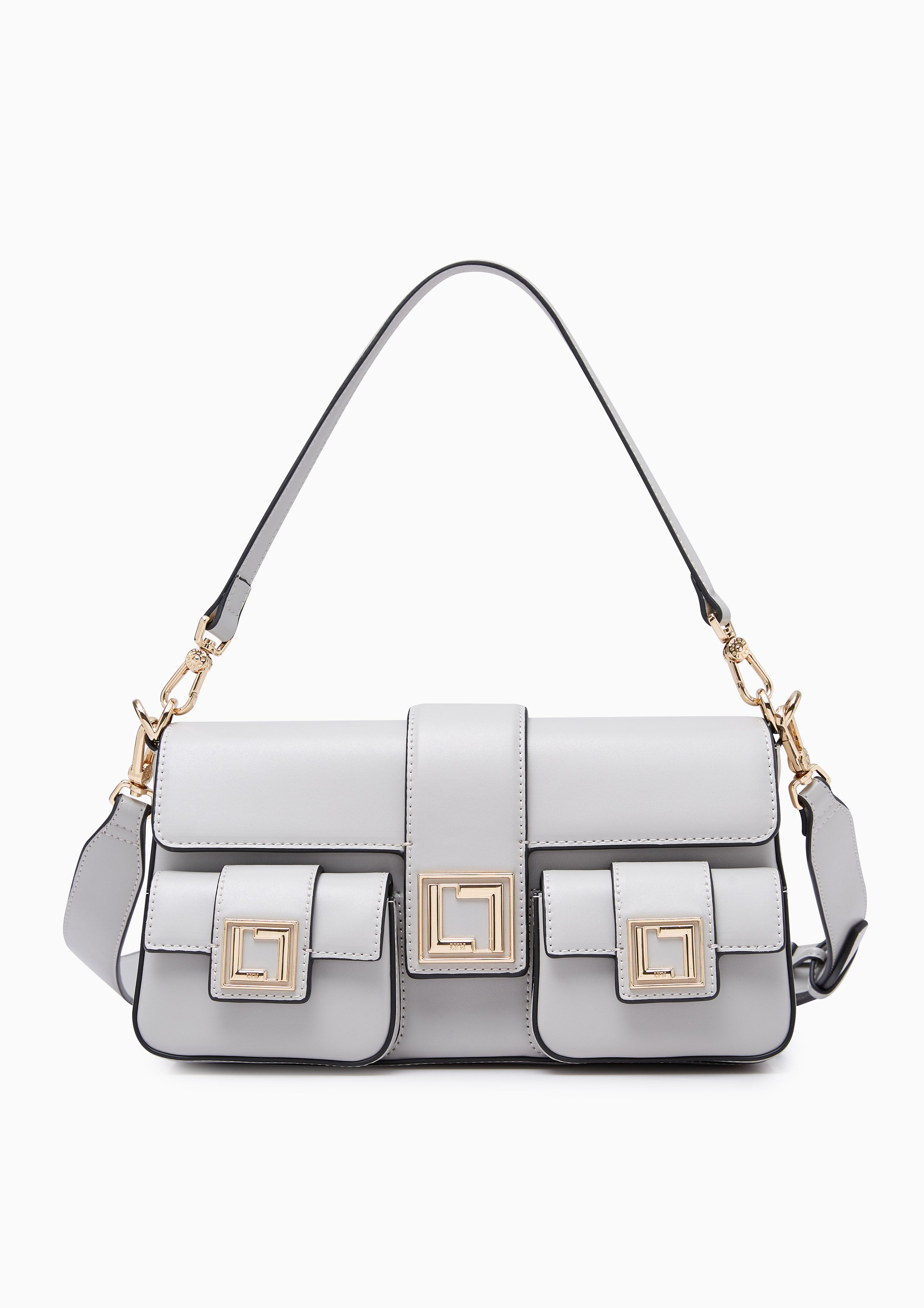 Arlo Shoulder Bag Grey - Lyn TH