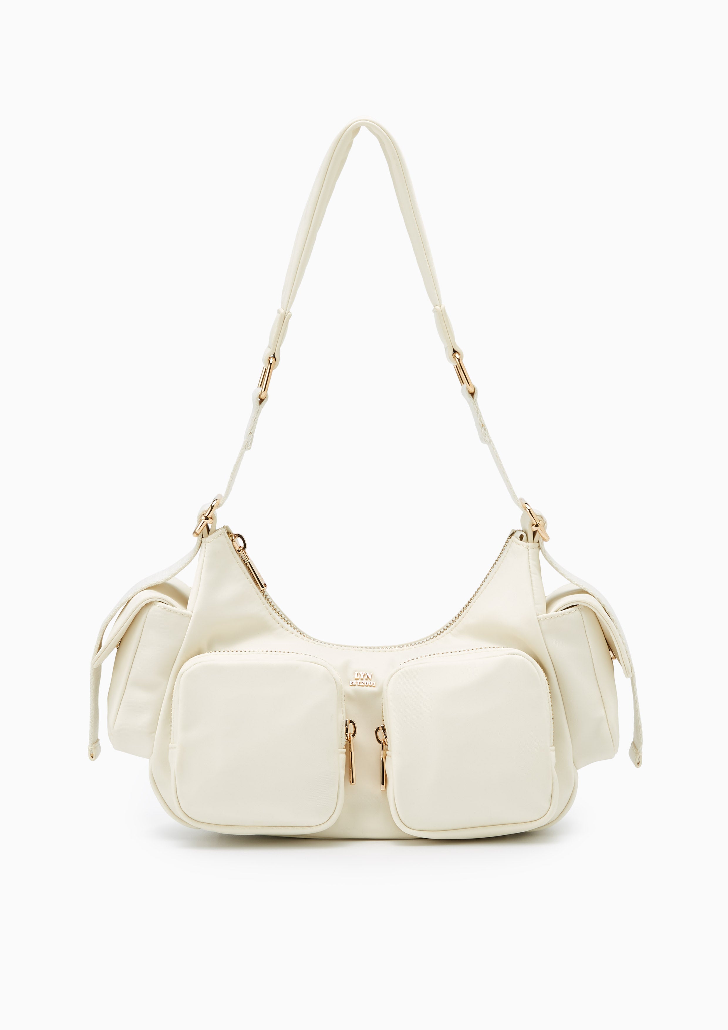 Plantis Shoulderbag Ivory - Lyn TH