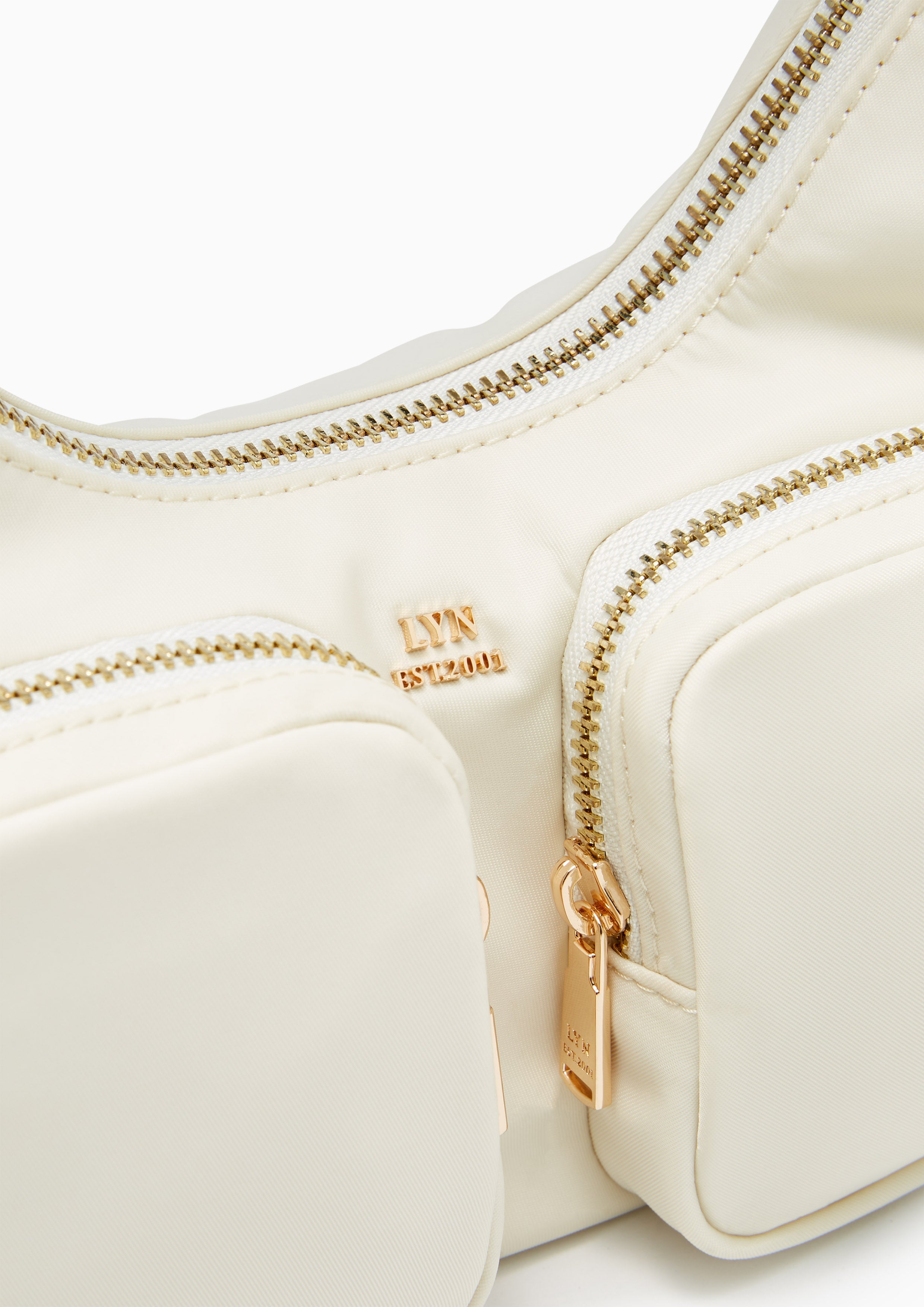 Plantis Shoulderbag Ivory - Lyn TH