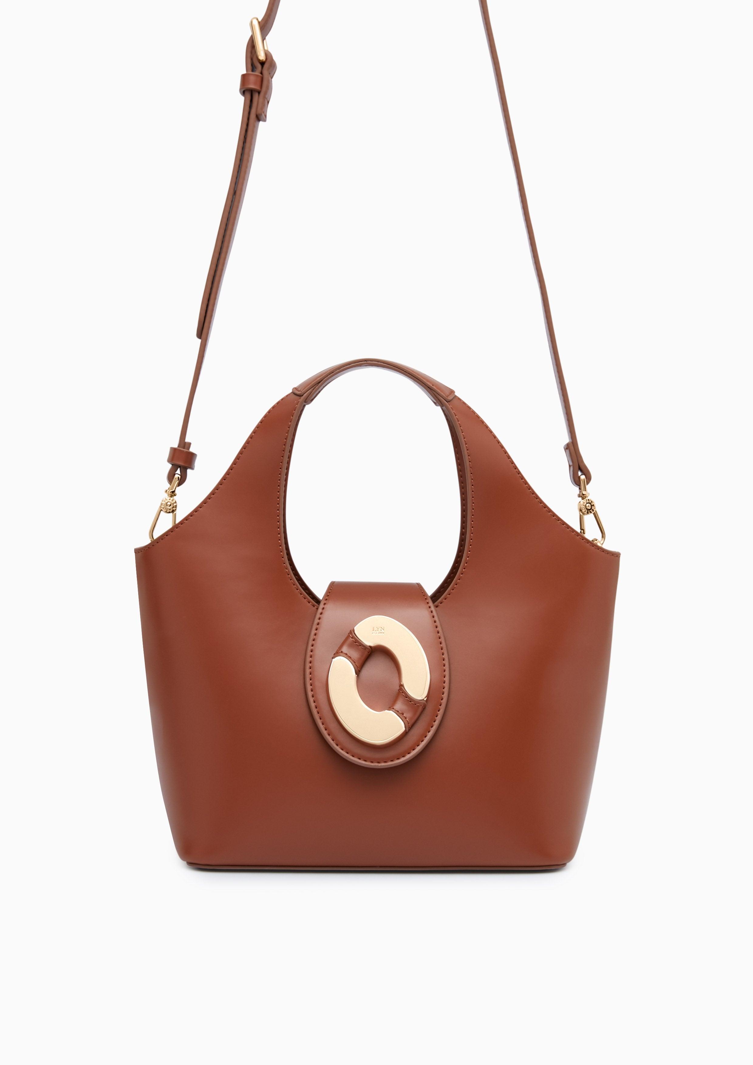 Gem Tote Bag Brown - Lyn TH