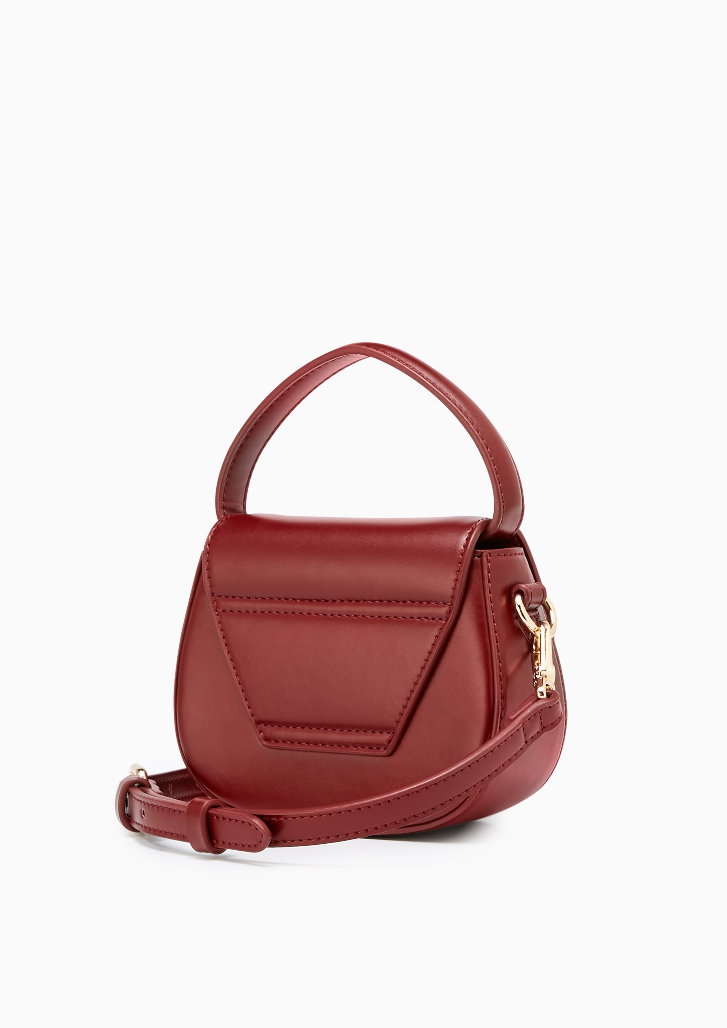 Gem Mini Crossbody Bag Dark Red - Lyn TH