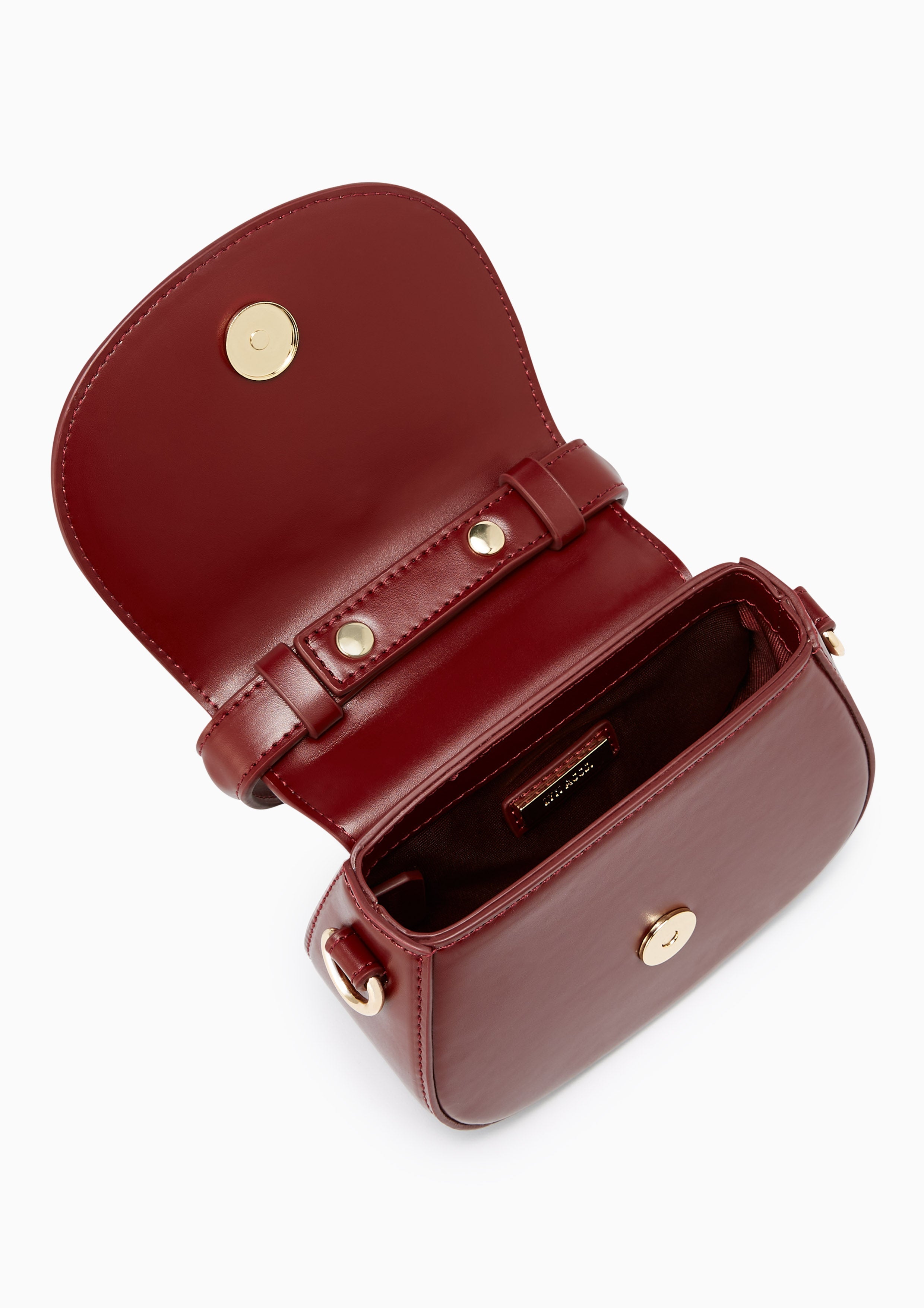 Gem Mini Crossbody Bag Dark Red - Lyn TH