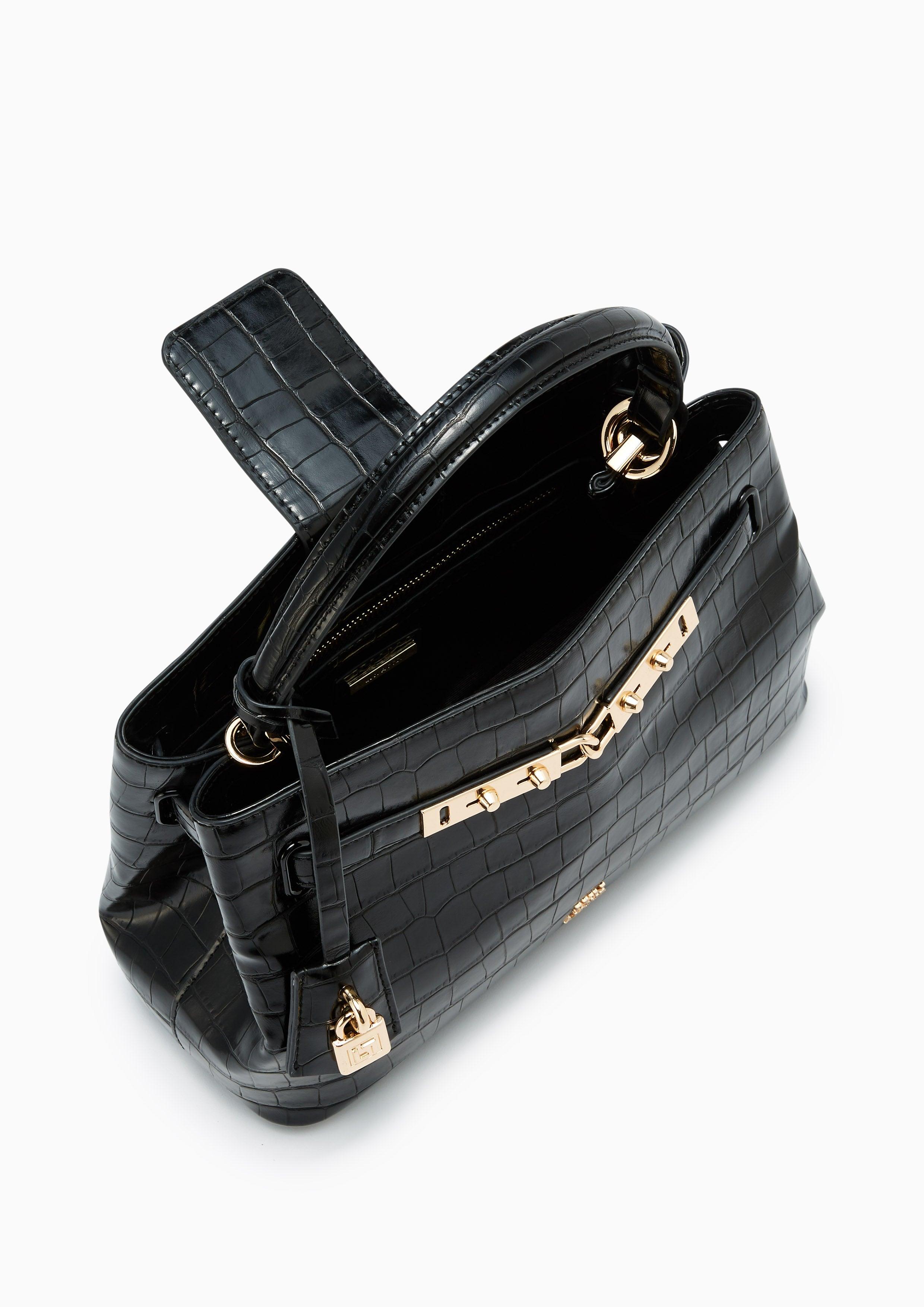 Venus Top Handle Bag M Black