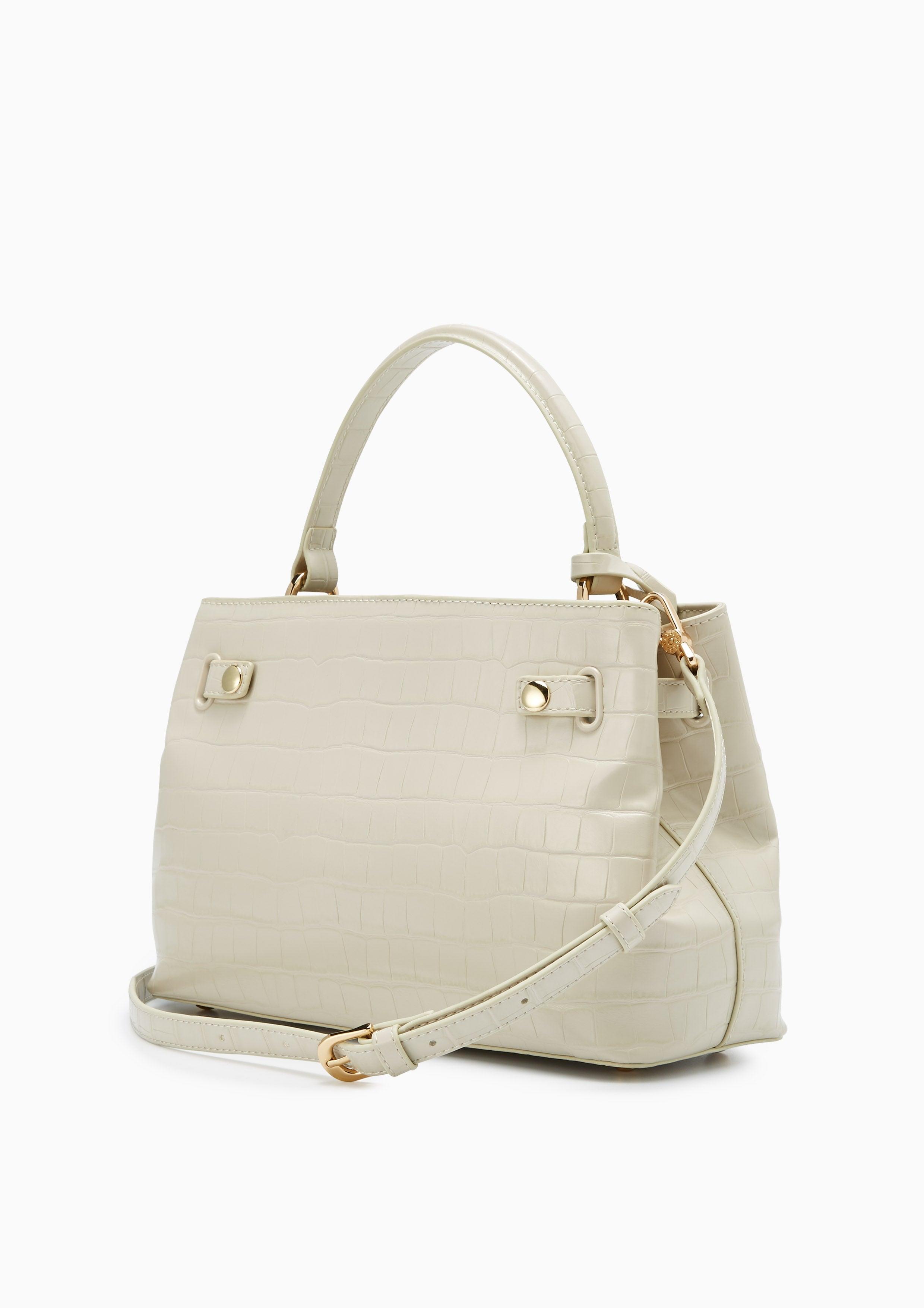 Venus Top Handle Bag M Light Grey