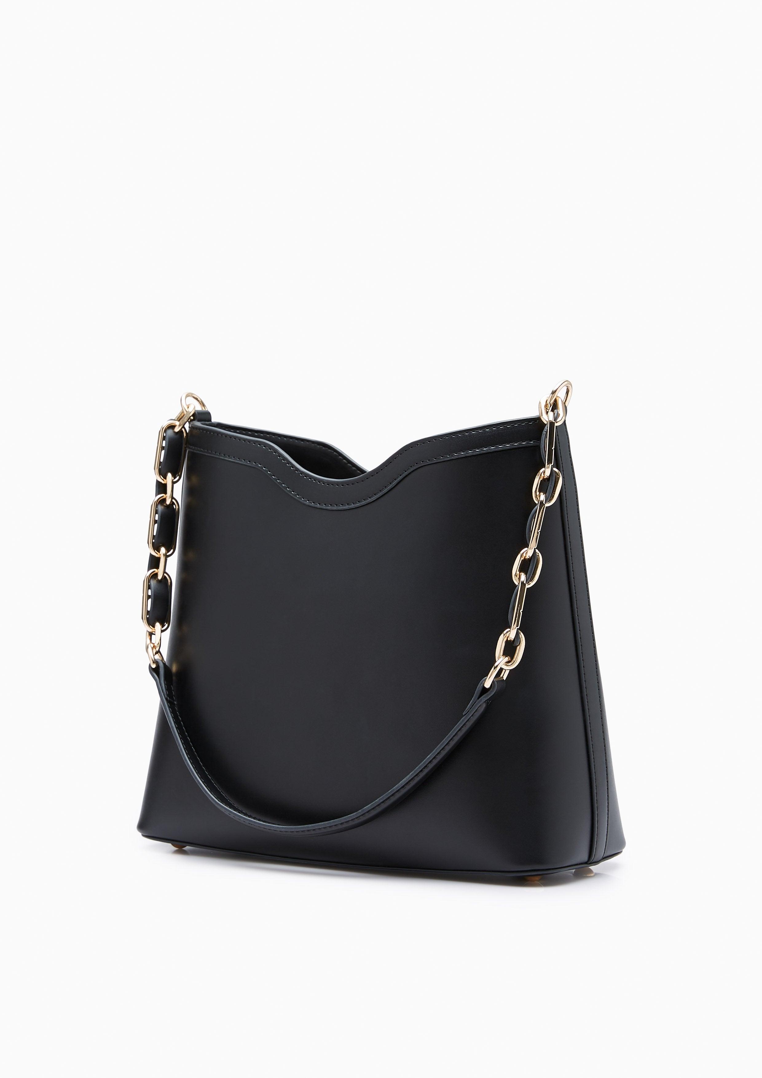 Archie Hobo Crossbody Bag Black