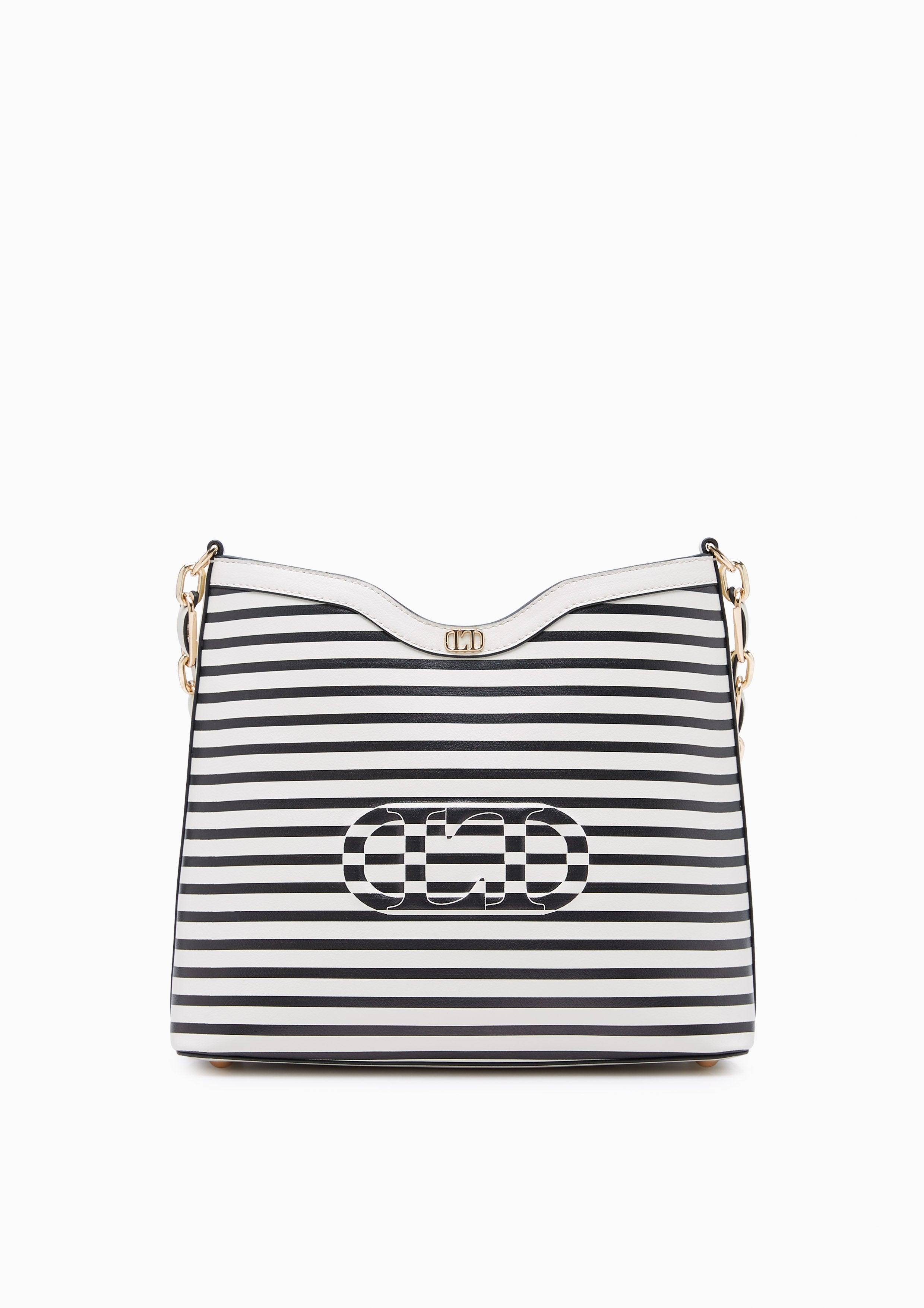 Archie Hobo Crossbody Bag White