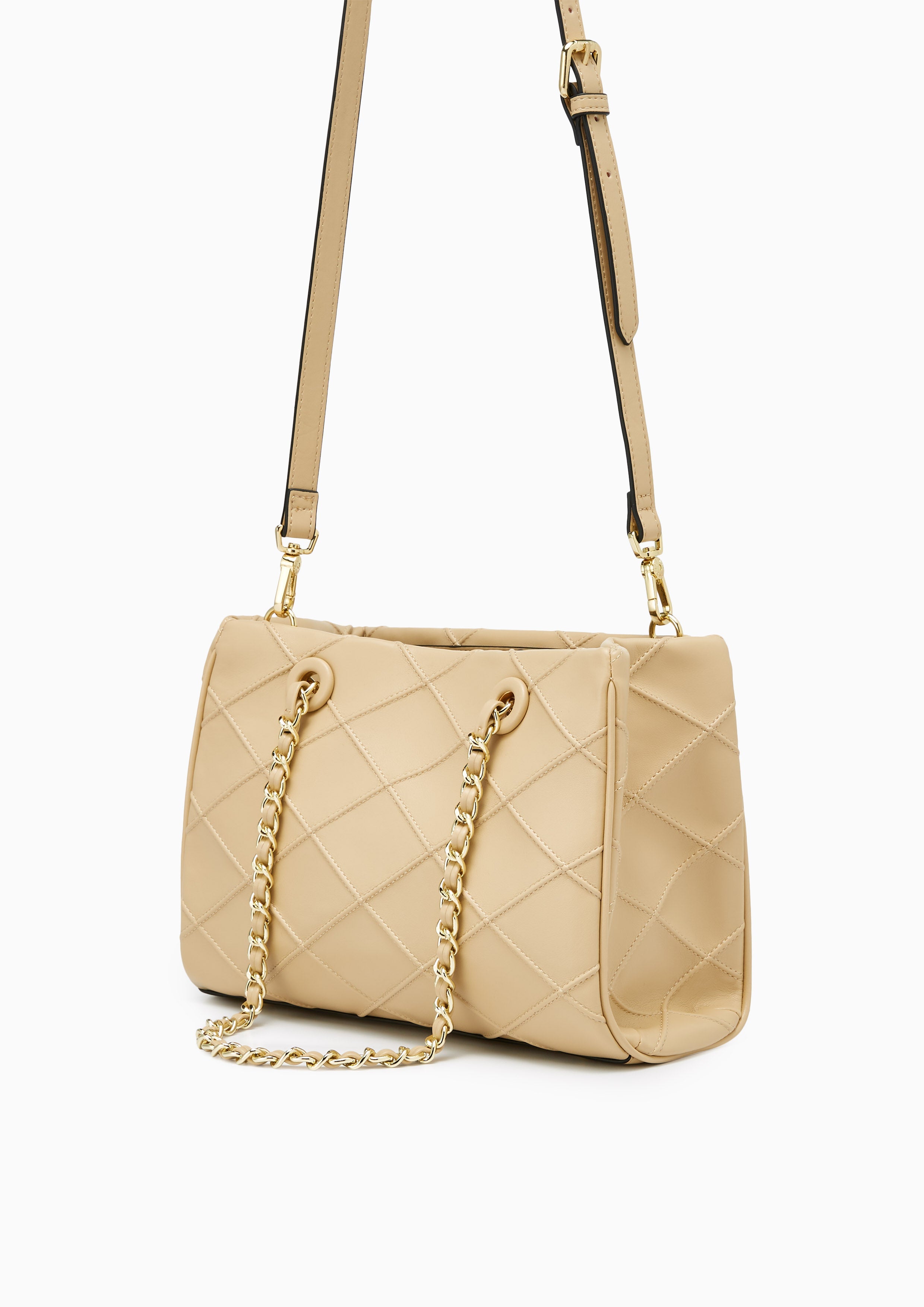 Camille S Shoulder Bag Beige - Lyn TH