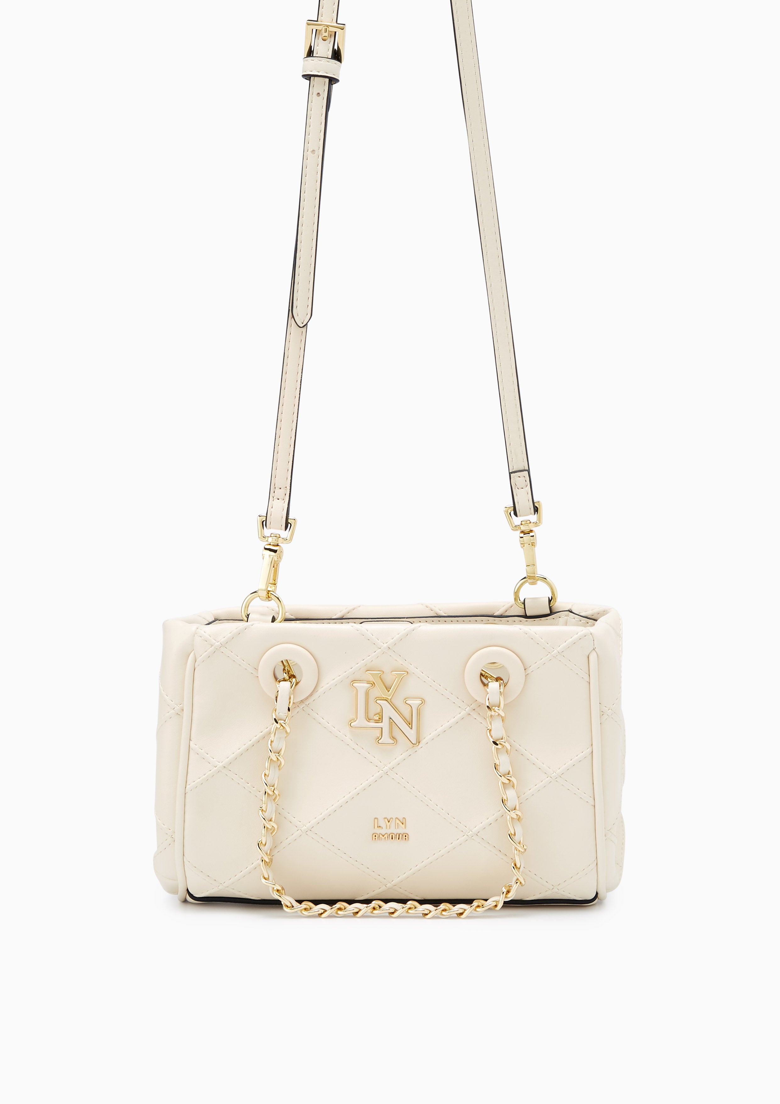 Camille Mini Shoulder Bag Ivory - Lyn TH